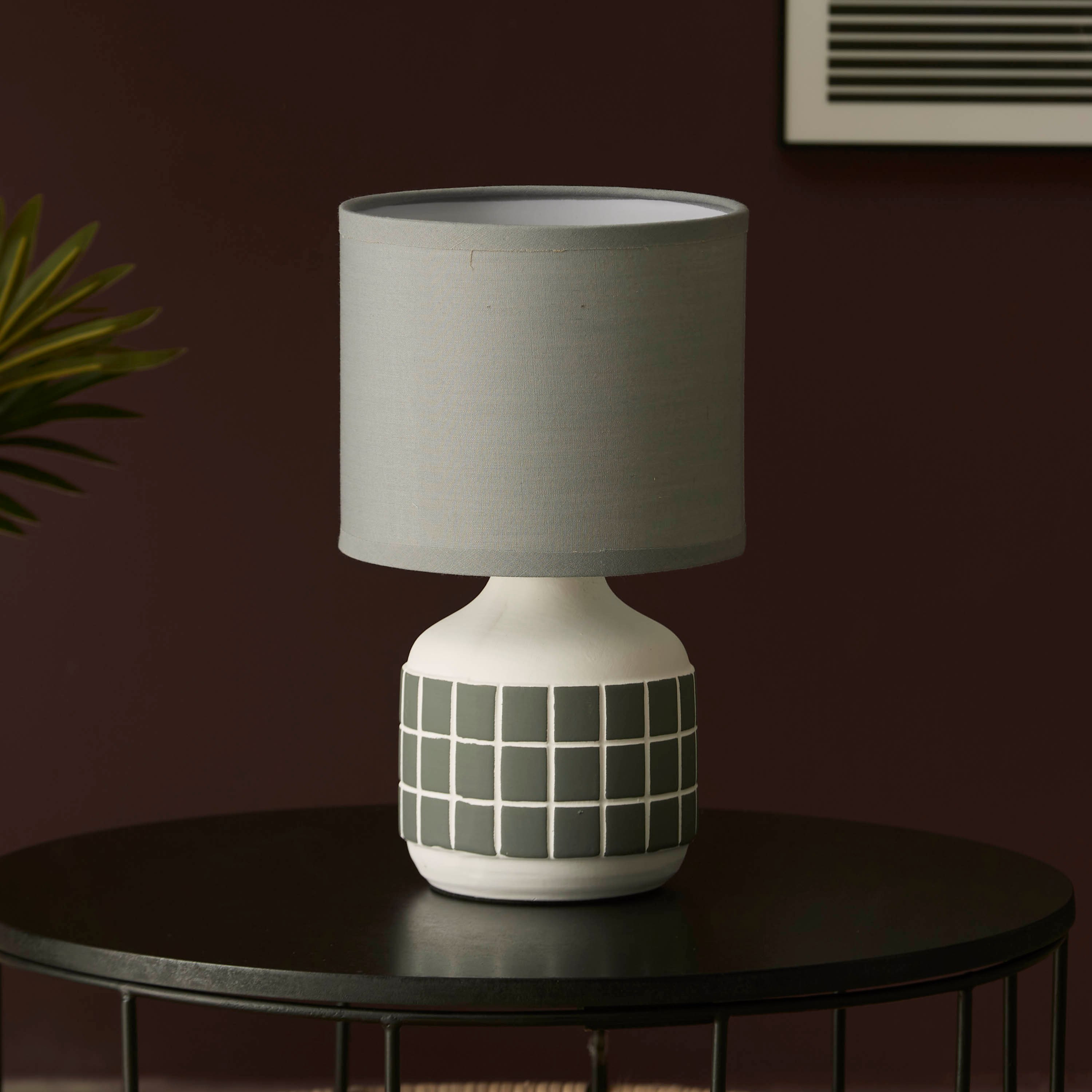 مصباح طاولة سيراميك من جليتان - 30 سم-hbxlivingroom-lighting-tablelamps-image-1