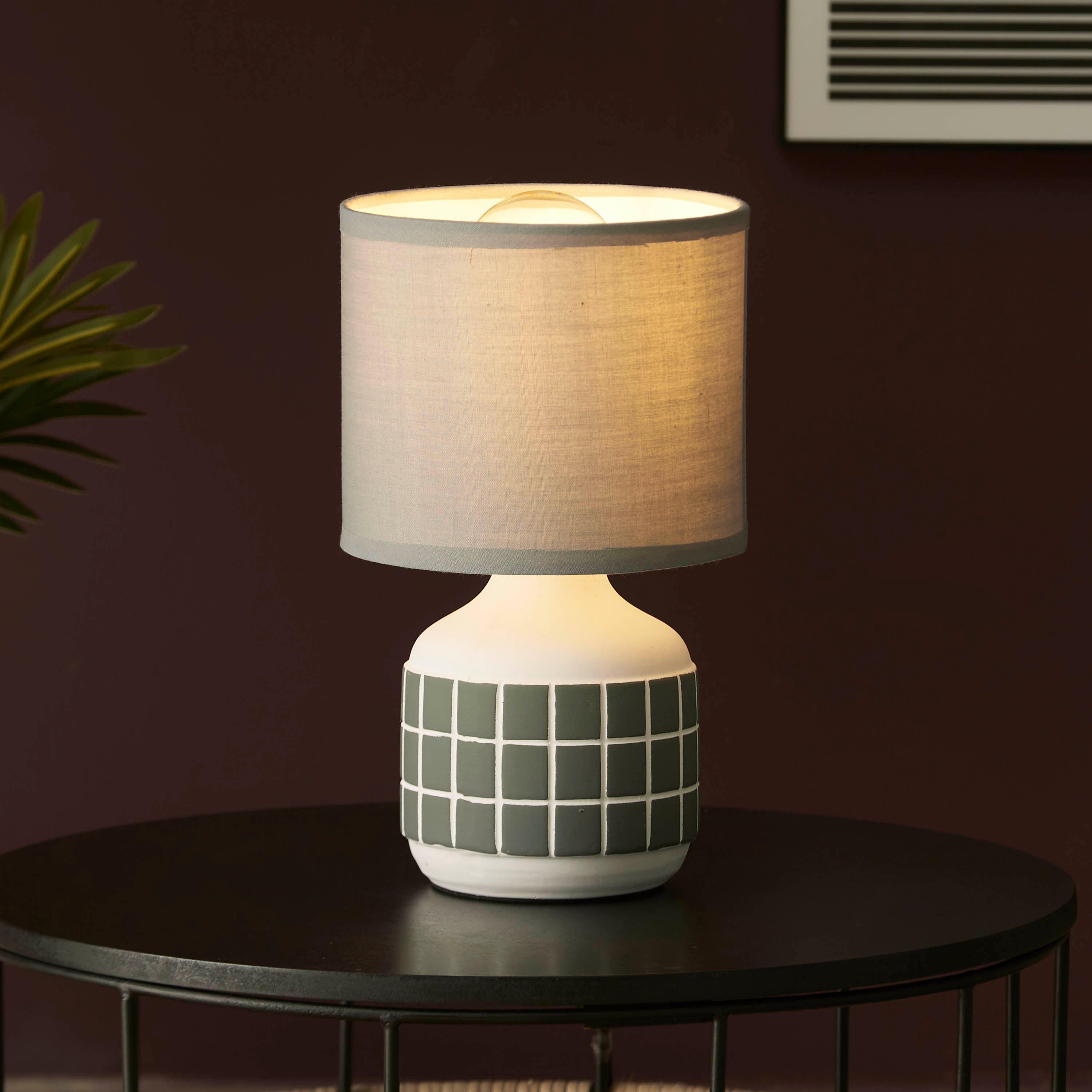 مصباح طاولة سيراميك من جليتان - 30 سم-hbxlivingroom-lighting-tablelamps-image-2