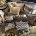 Sarai Palheri Handmade Filled Cushion - 50x50 cm-Filled Cushions-thumbnail-4