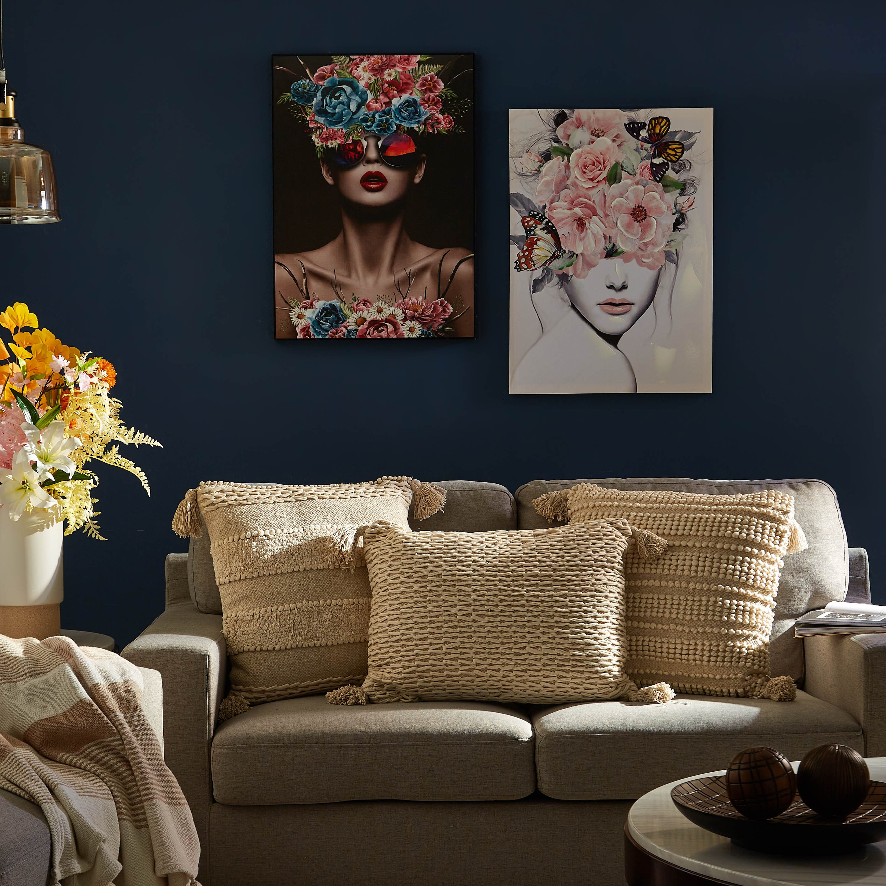 وسادة محشوة مصنوعة يدويًا من ساراي بالهيري - 40x60 سم-hbxlivingroom-furnishings-cushionsandcovers-filledcushions-image-7