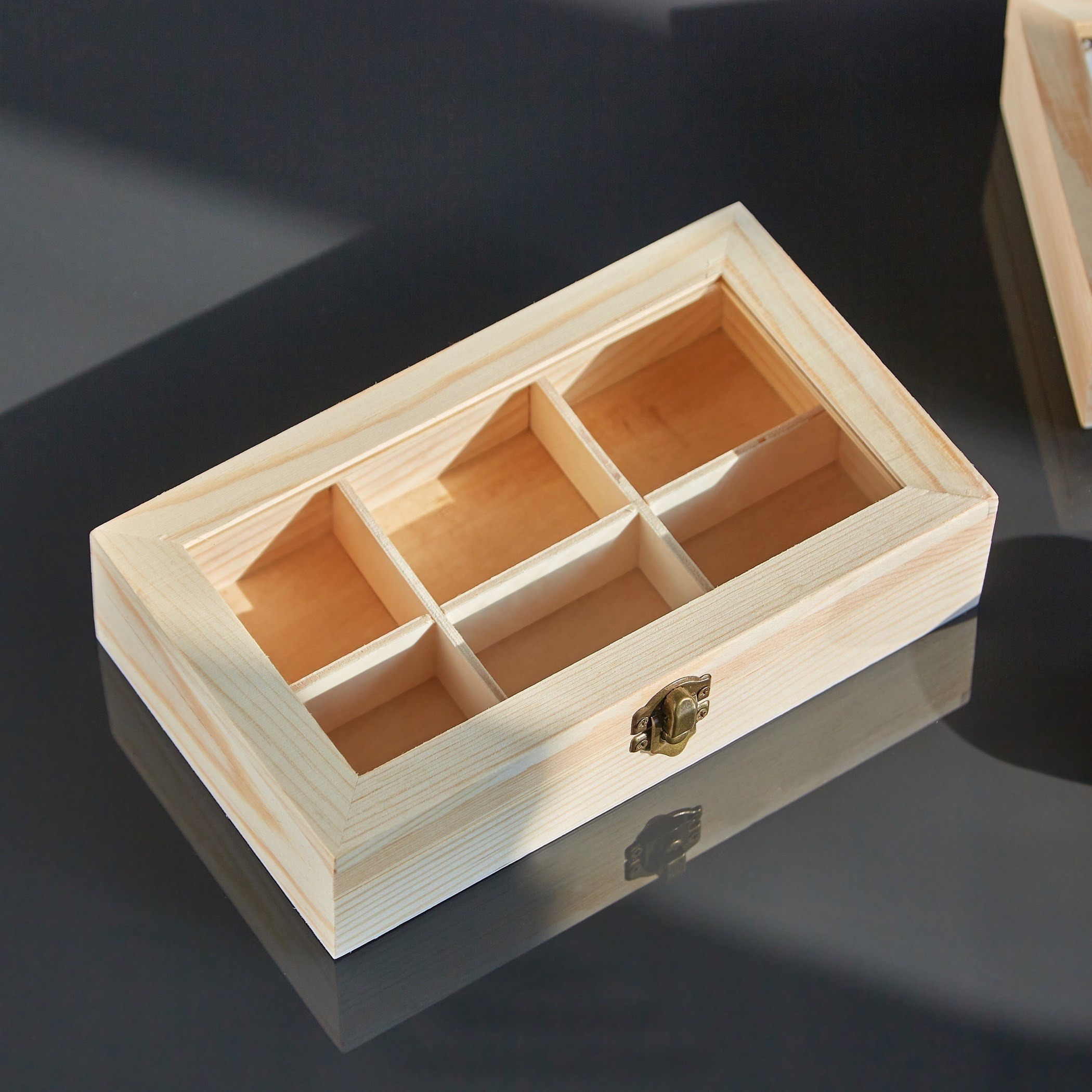 Feast 6-Compartment Tea Bag Box-hbxhomeware-hbxkitchen-image-2