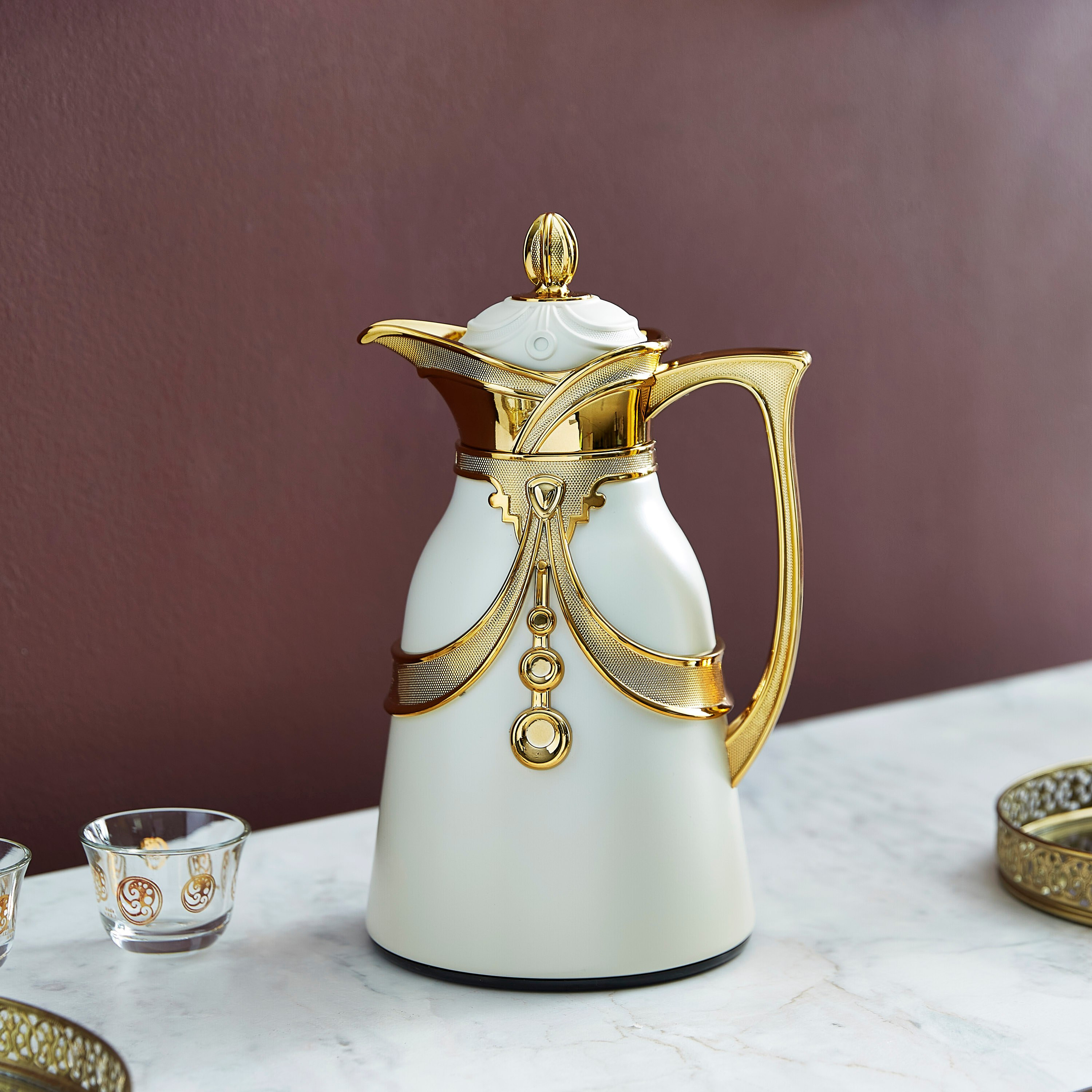 Feast Arabic Dallah Flask - 700 ml-hbxhomeware-hbxkitchen-image-1