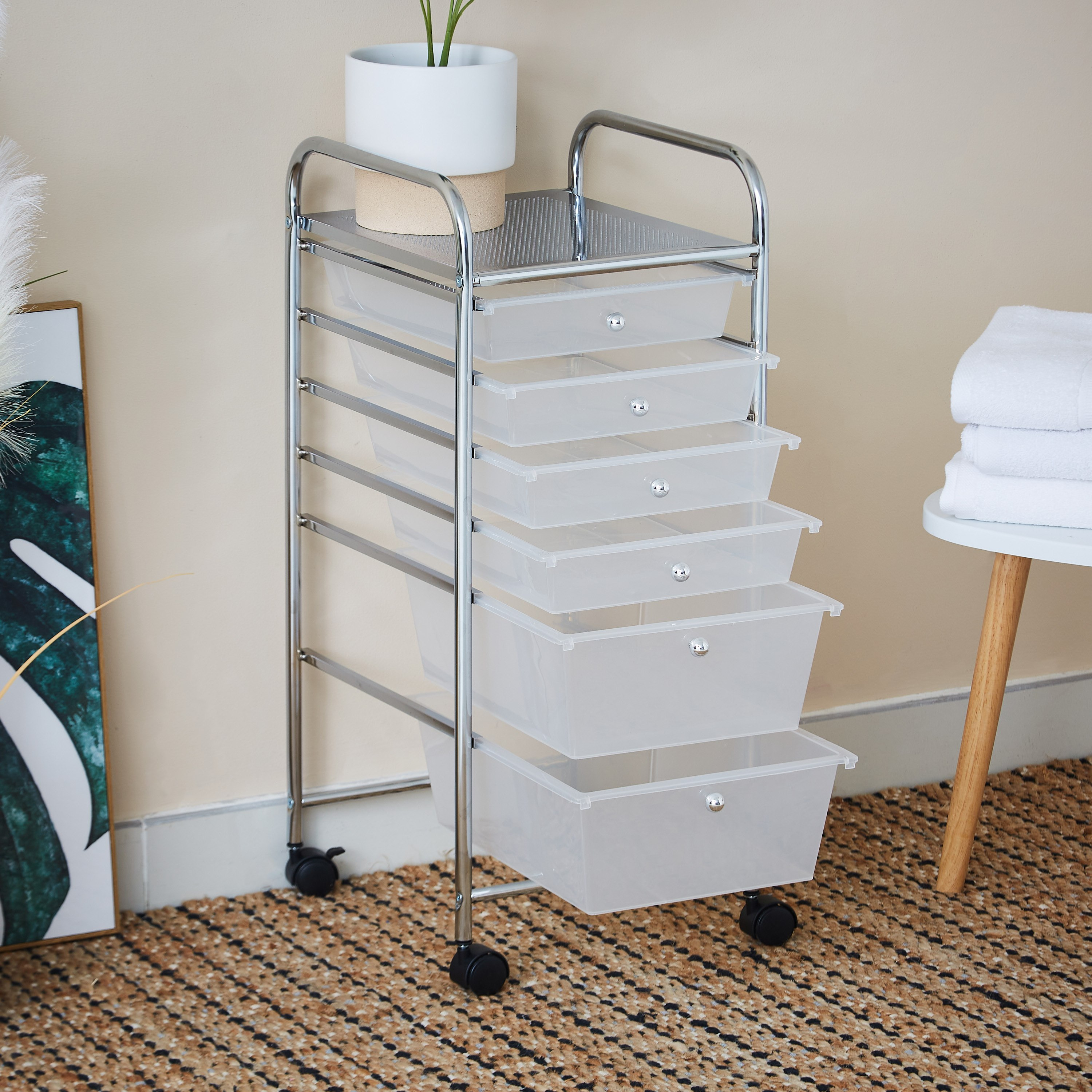 Aspen 6-Tier Trolley - 32.5x37x74.5 cm-hbxbedroom-bedroomaccessories-bedroomstorage-image-2