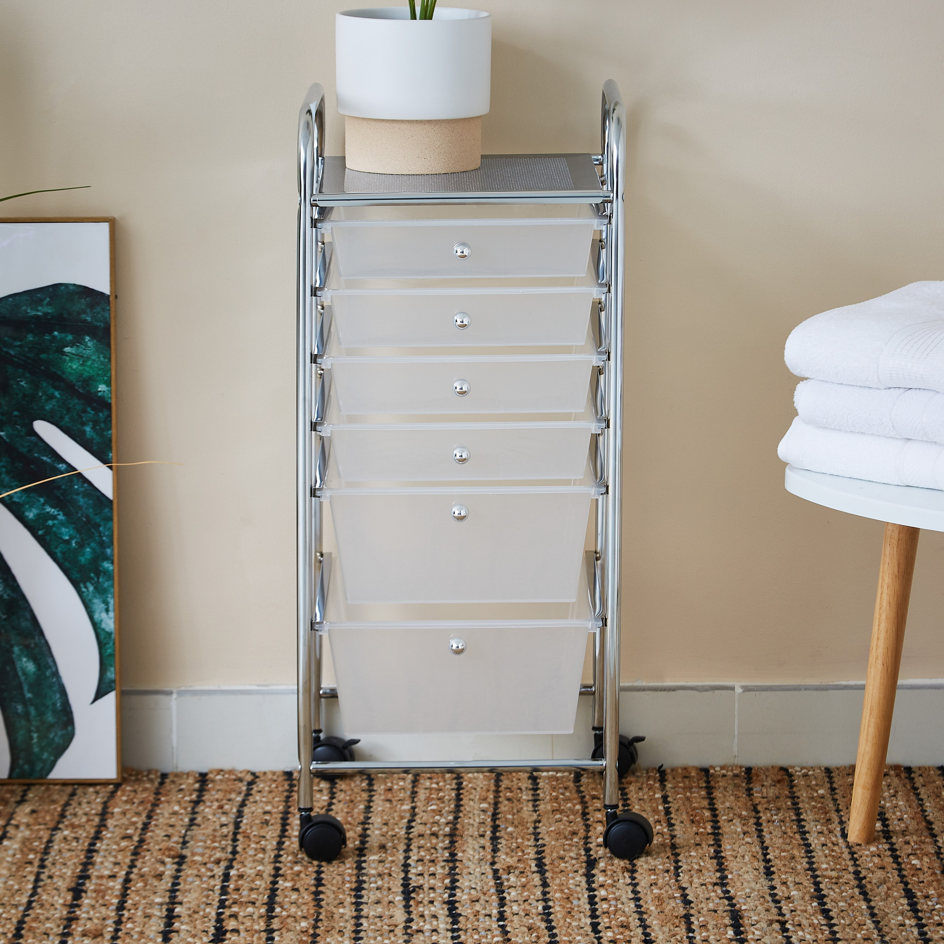 Aspen 6-Tier Trolley - 32.5x37x74.5 cm-hbxbedroom-bedroomaccessories-bedroomstorage-image-3