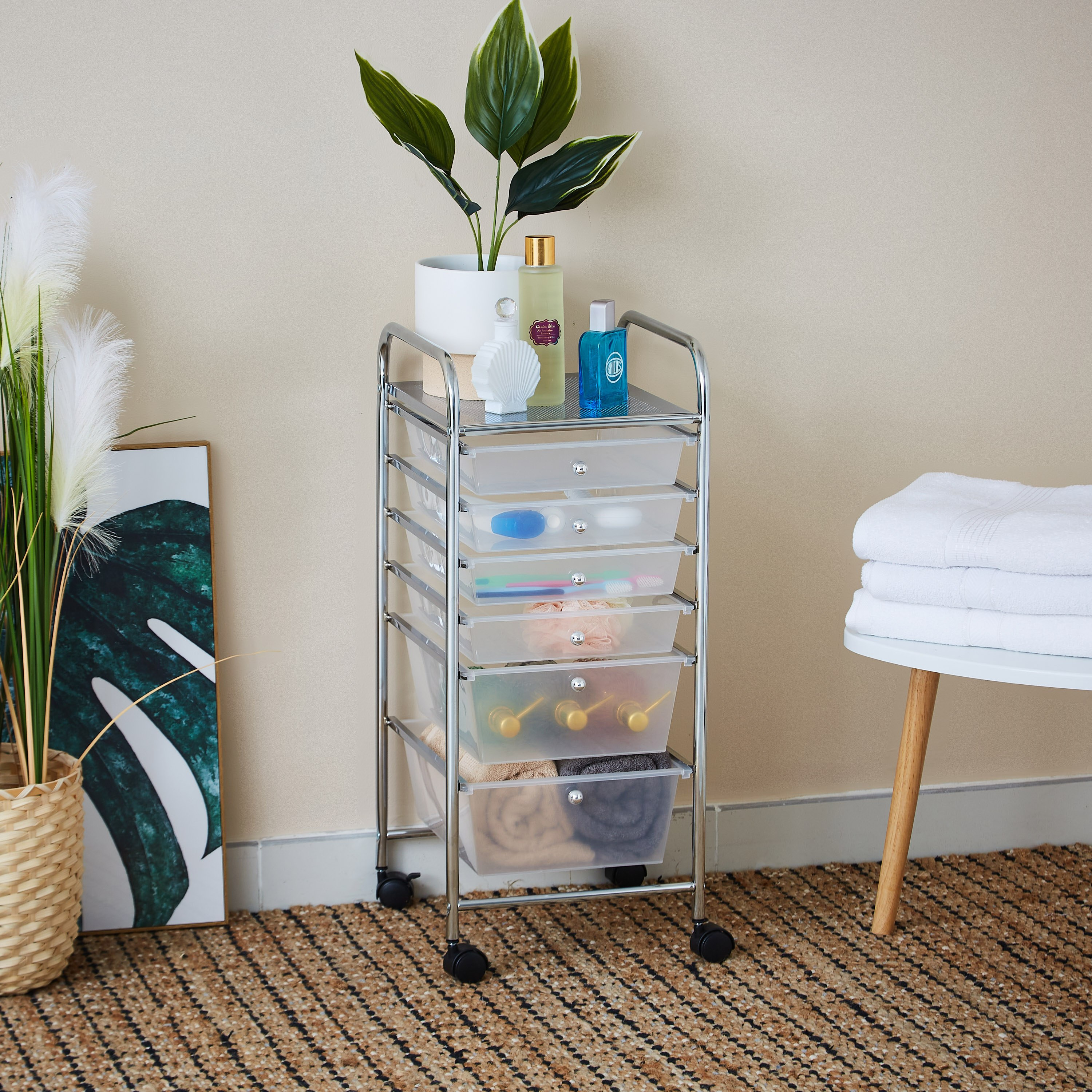 Aspen 6-Tier Trolley - 32.5x37x74.5 cm-hbxbedroom-bedroomaccessories-bedroomstorage-image-7