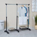 Lapis Extendable Garment Rack - 93x43x93 cm-Clothes Hangers-thumbnailMobile-0