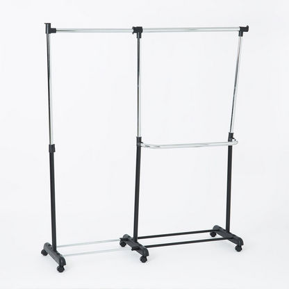 Lapis Extendable Garment Rack - 93x43x93 cm-Hangers-image-5