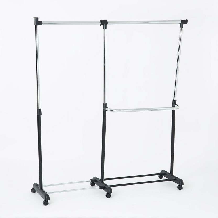 Lapis Extendable Garment Rack - 93x43x93 cm-Clothes Hangers-image-5
