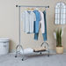 Lapis Garment Chrome Rack  - 120x50x169 cm-Clothes Hangers-thumbnail-0