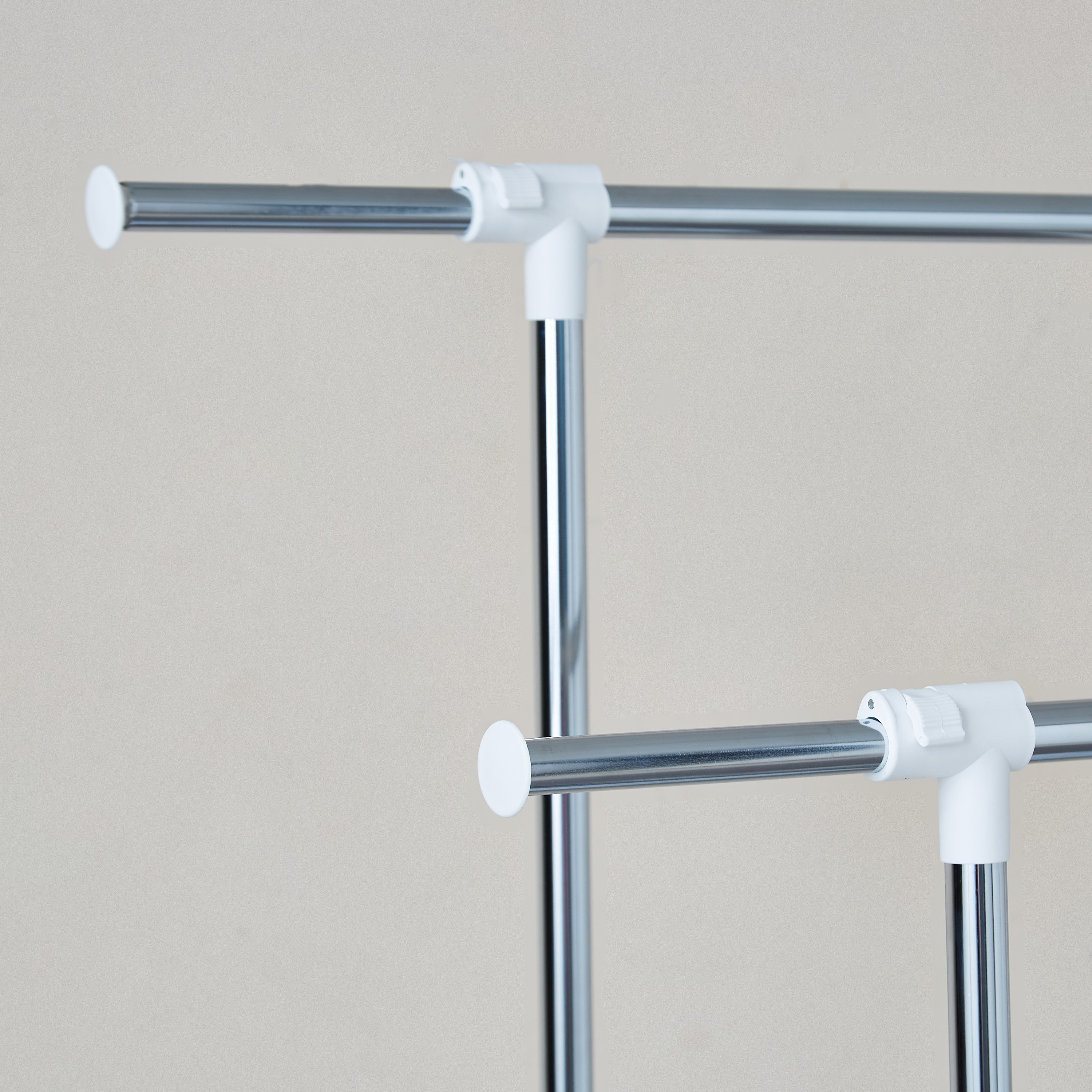 Lapis Garment Rack Extendable up to 156 cm with 6 Drawers - 104x48x142 cm-hbxhomeware-bathandlaundry-clothesdryingracks-image-4
