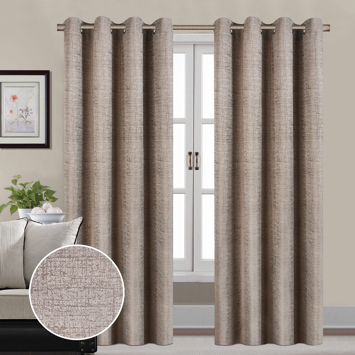 Martha Jacquard Blackout Curtain Pair - 140x300 cm-hbxhomeware-hbxdecorandfurnishings-image-1