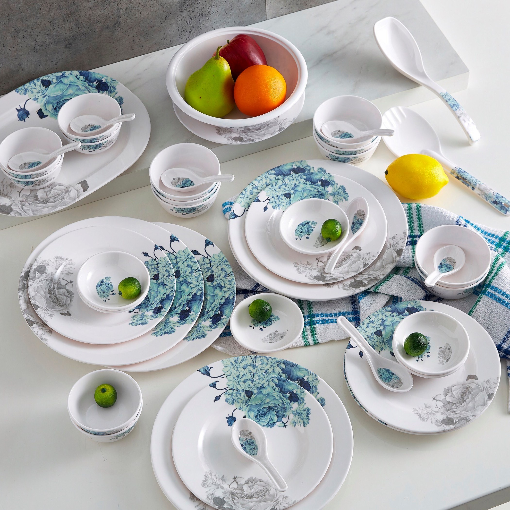 Aqua Rose 44-Piece Dinner Set-hbxhomeware-hbxkitchen-image-2