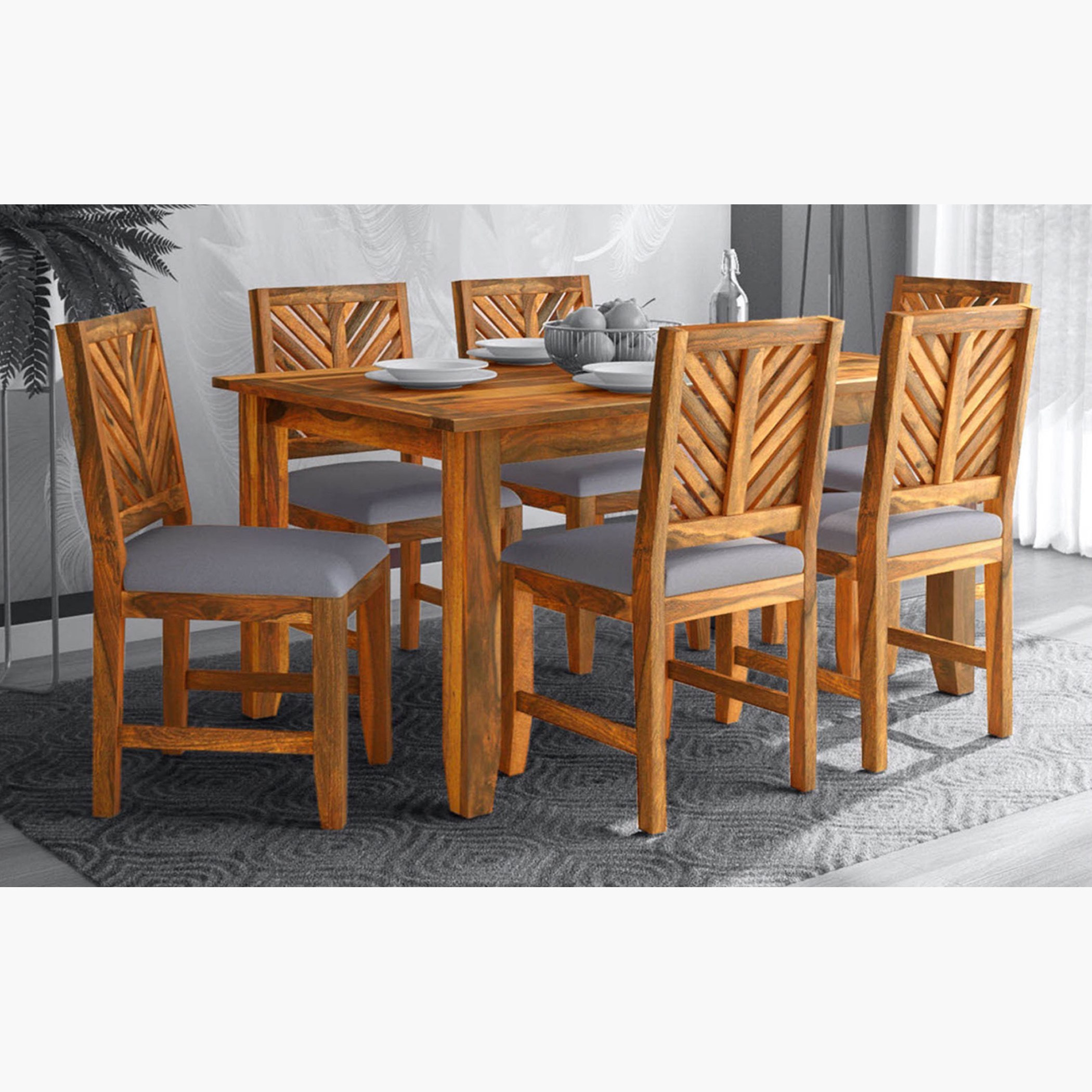 طقم سفرة 6 مقاعد من ريتزي-hbxfurniture-diningtablesandsets-diningsets-sixseater-image-1