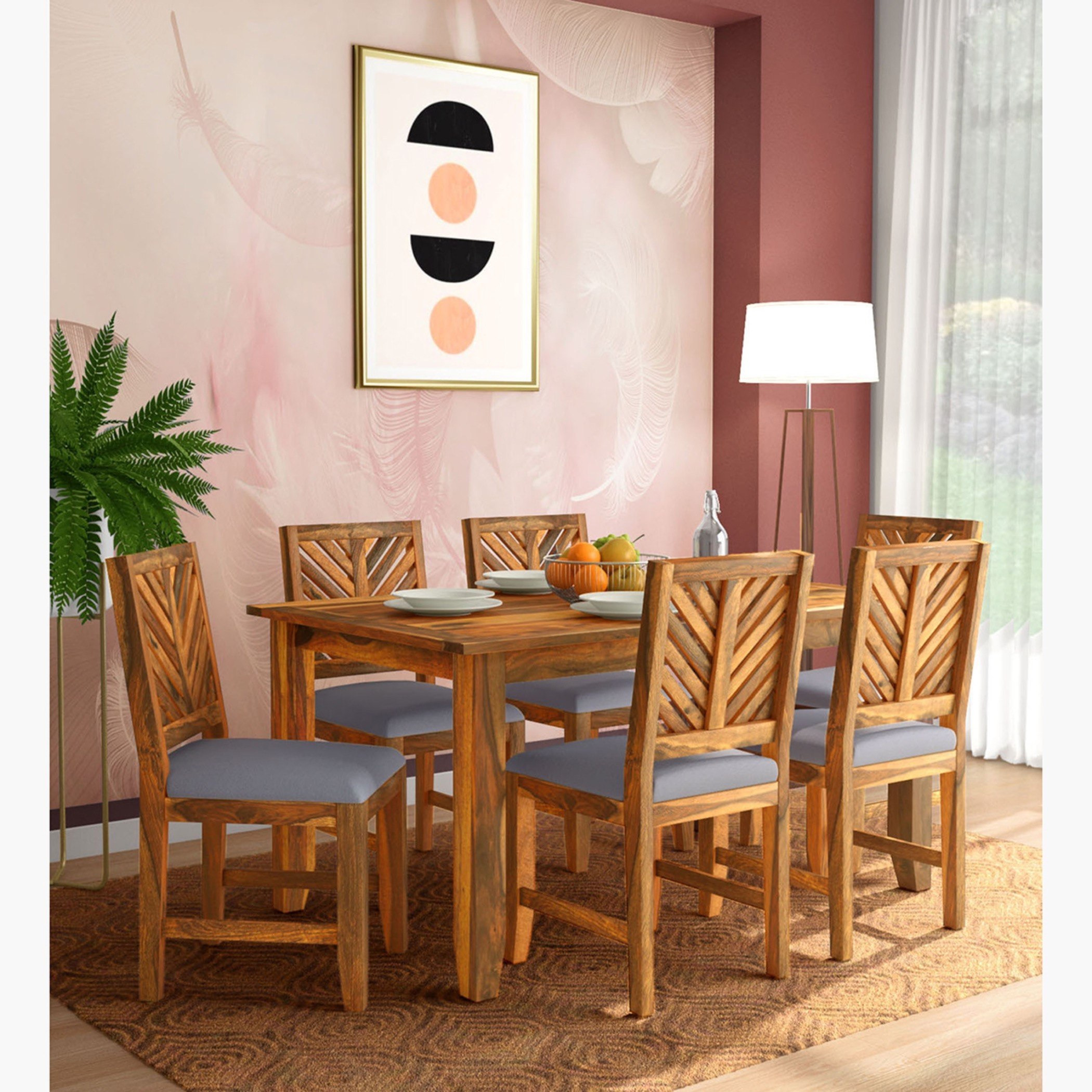 طقم سفرة 6 مقاعد من ريتزي-hbxfurniture-diningtablesandsets-diningsets-sixseater-image-11