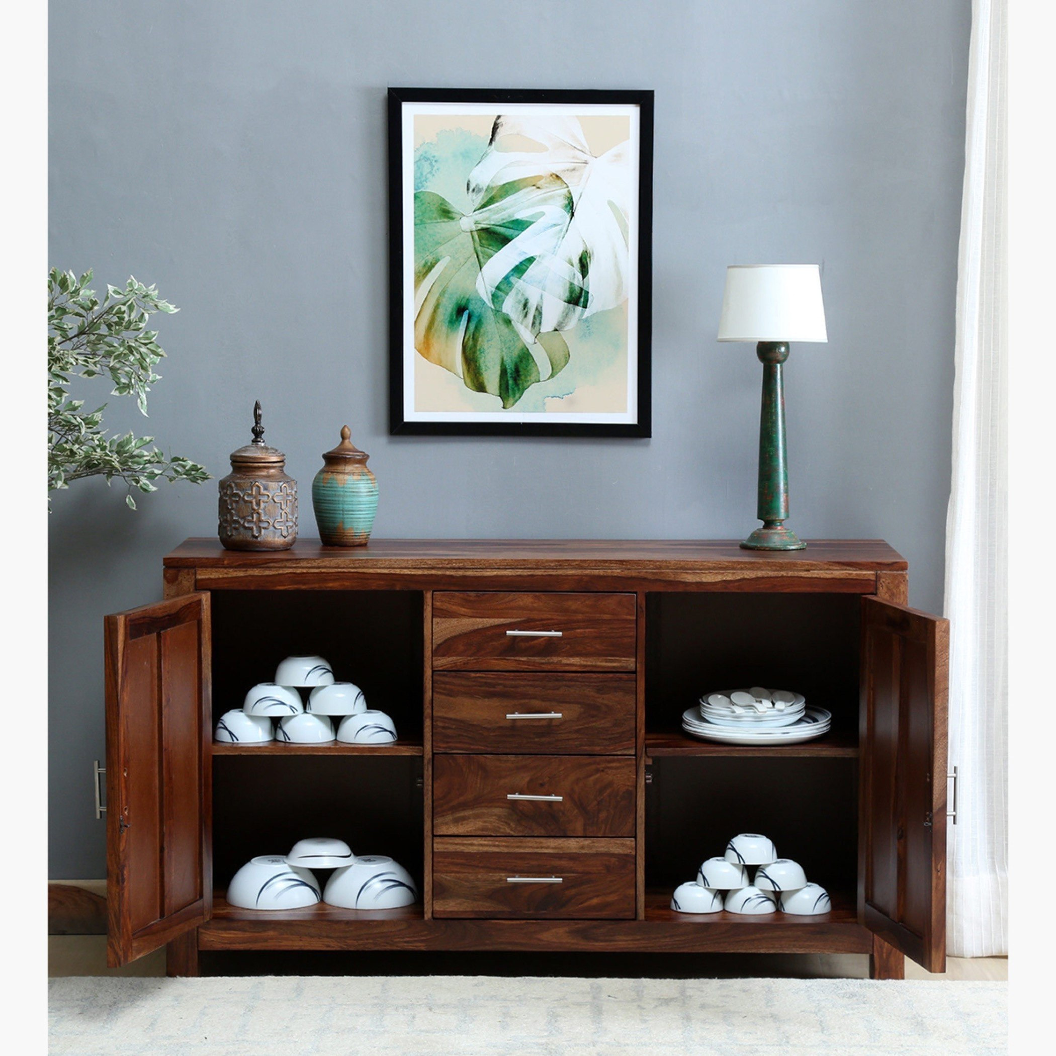 وحدة جانبية ببابين و4 أدراج من ريتزي-hbxfurniture-diningroom-buffetsandsideboards-image-6