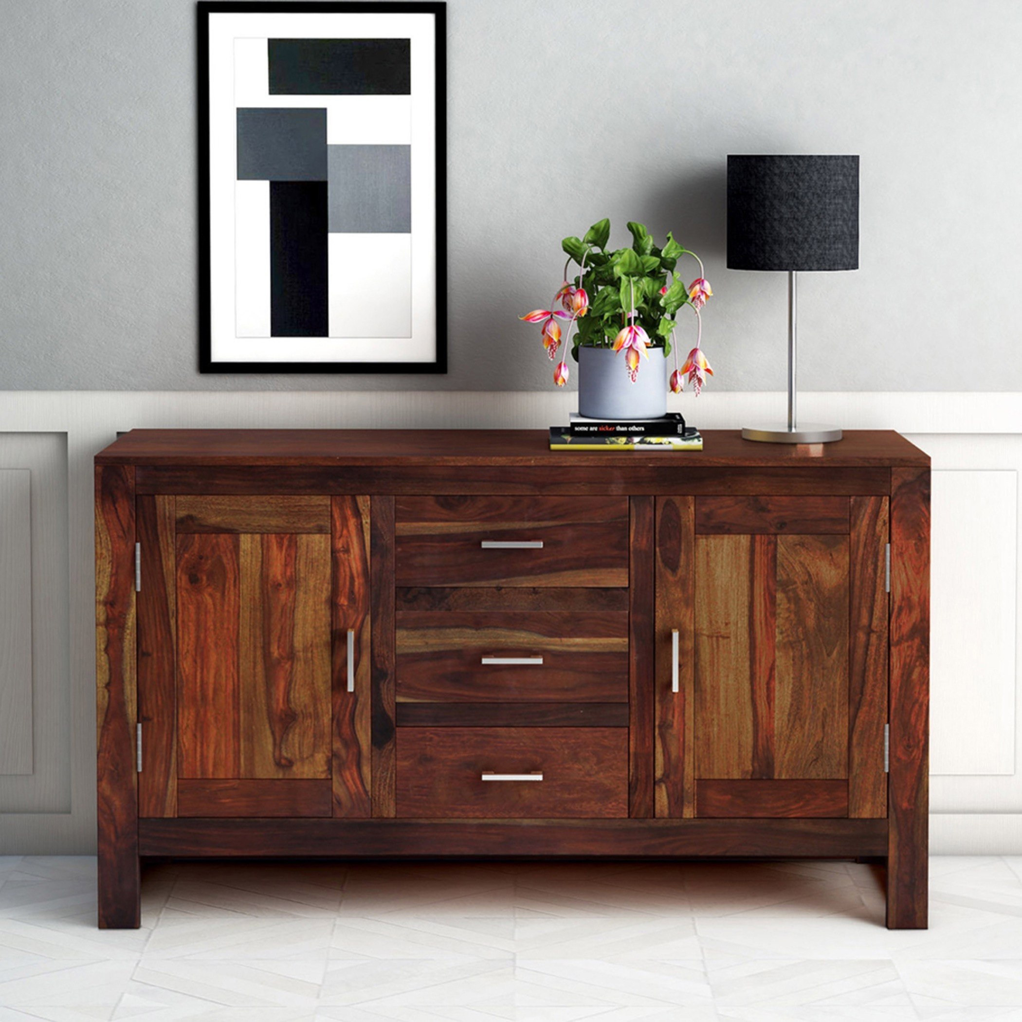 خزانة جانبية ببابين و 3 أدراج - سيري-hbxfurniture-diningroom-buffetsandsideboards-image-1