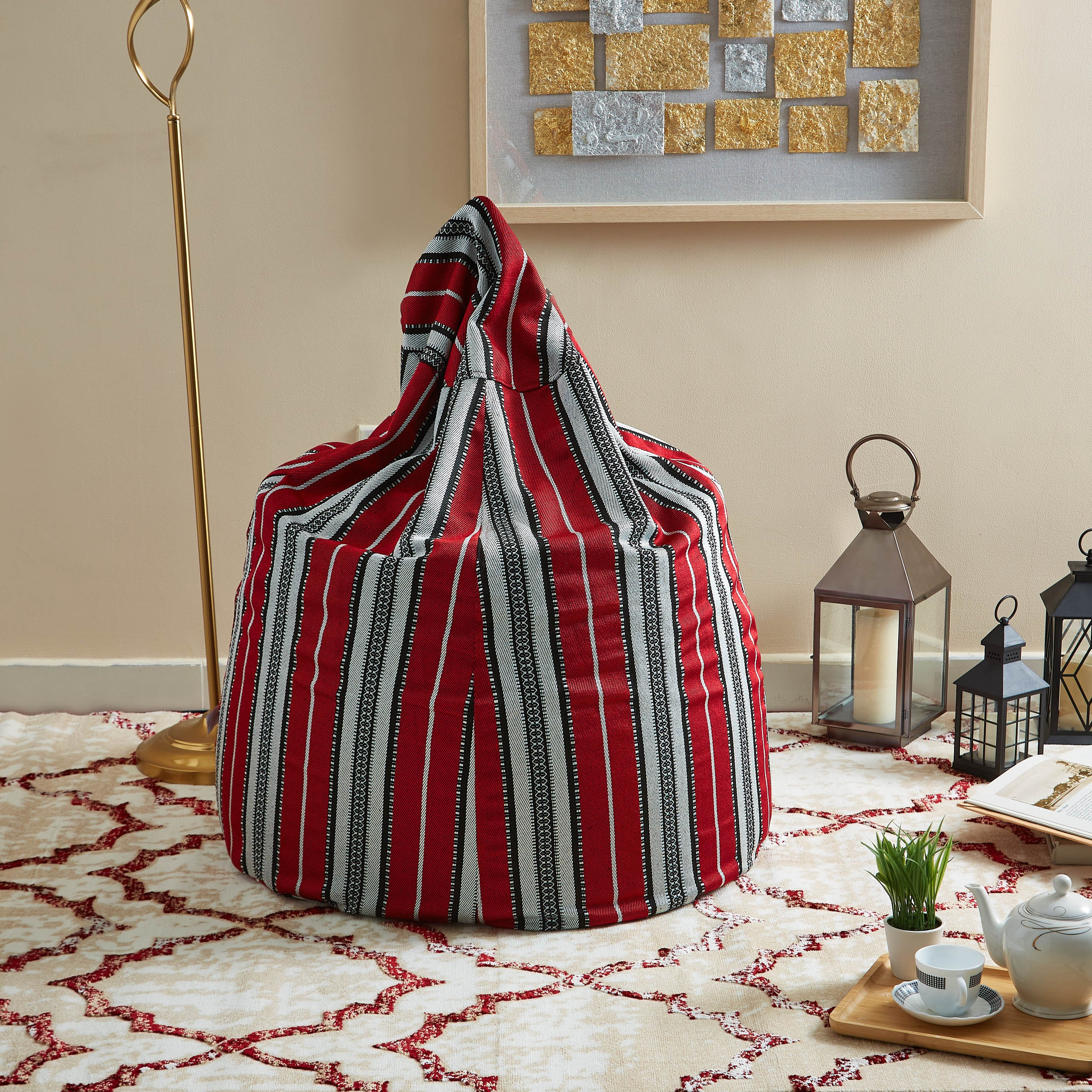 Faris Majlis Bean Bag - 80x85 cm-hbxfurniture-kidsroom-kidsbeanbags-image-2