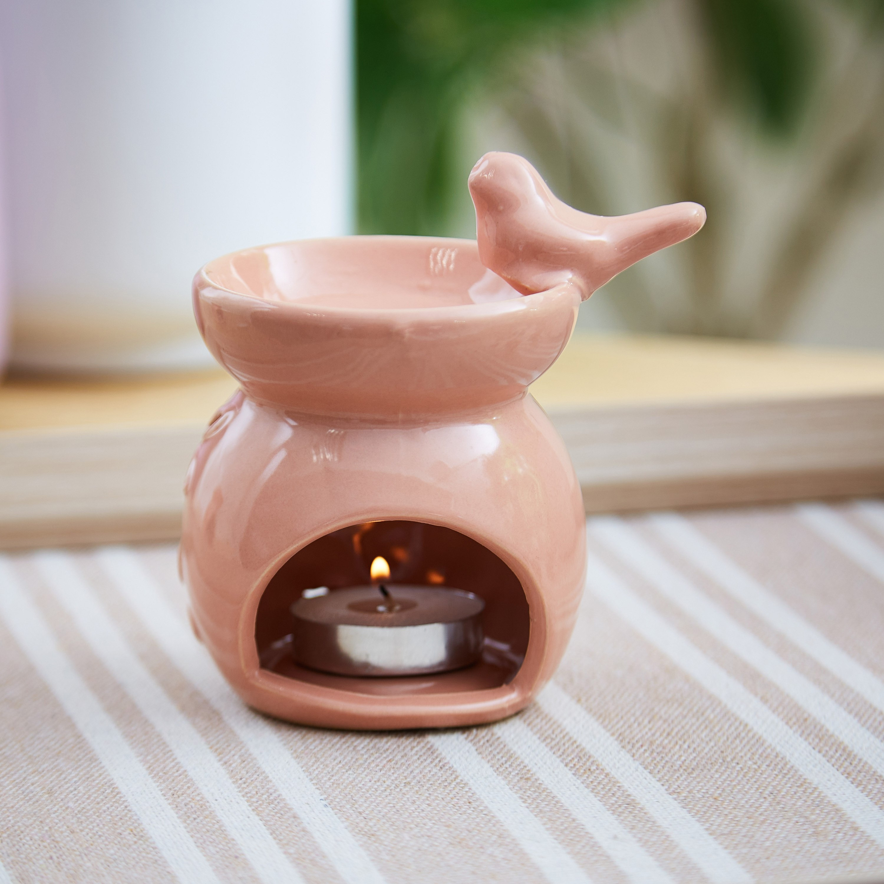 مبخرة زيت بتصميم عصفور من كالي - 8x7.5x11 سم-hbxbedroom-homefragrance-oilburners-image-1
