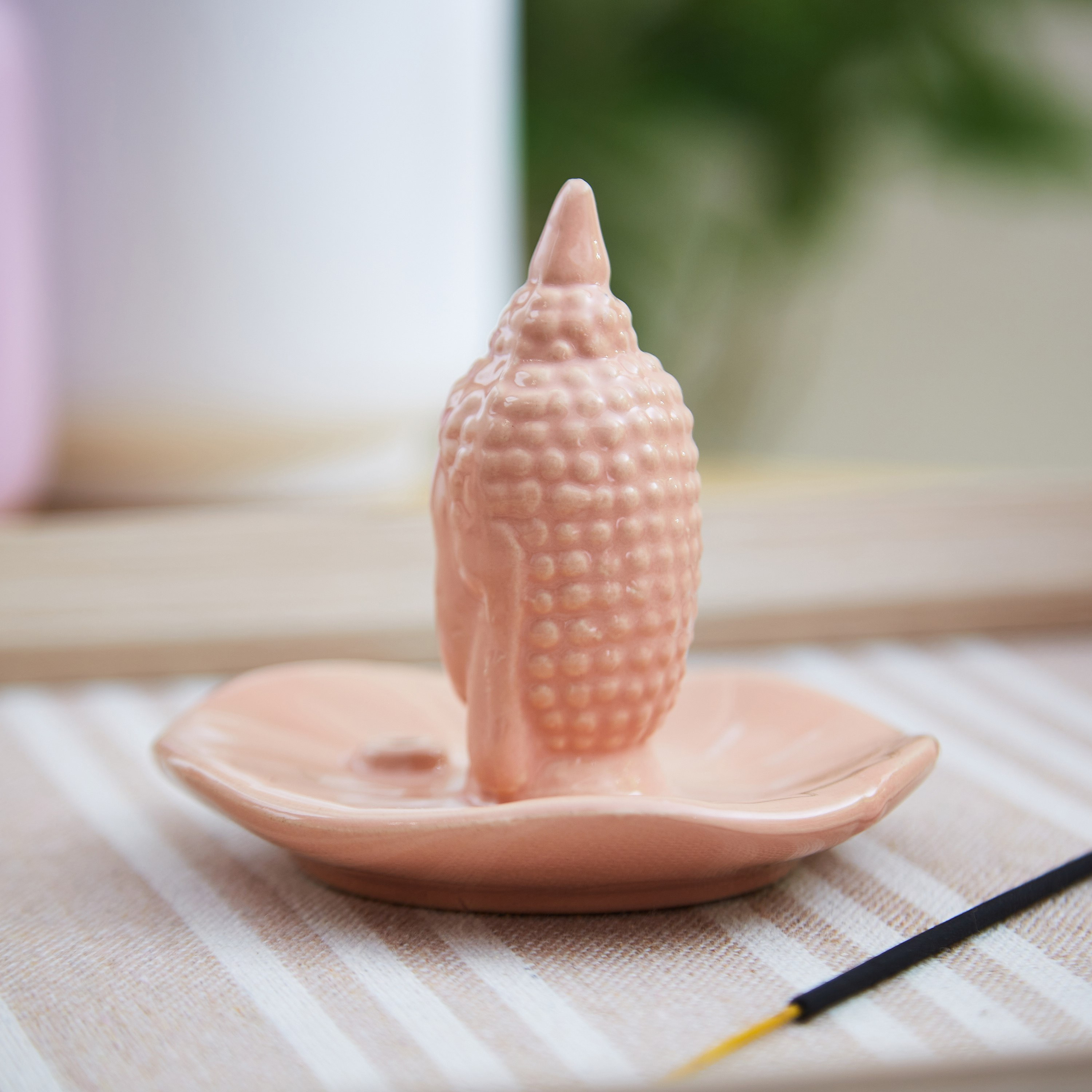 حامل بخور بوذا من كالي - 11x11x9 سم-hbxbedroom-homefragrance-candleholders-image-2
