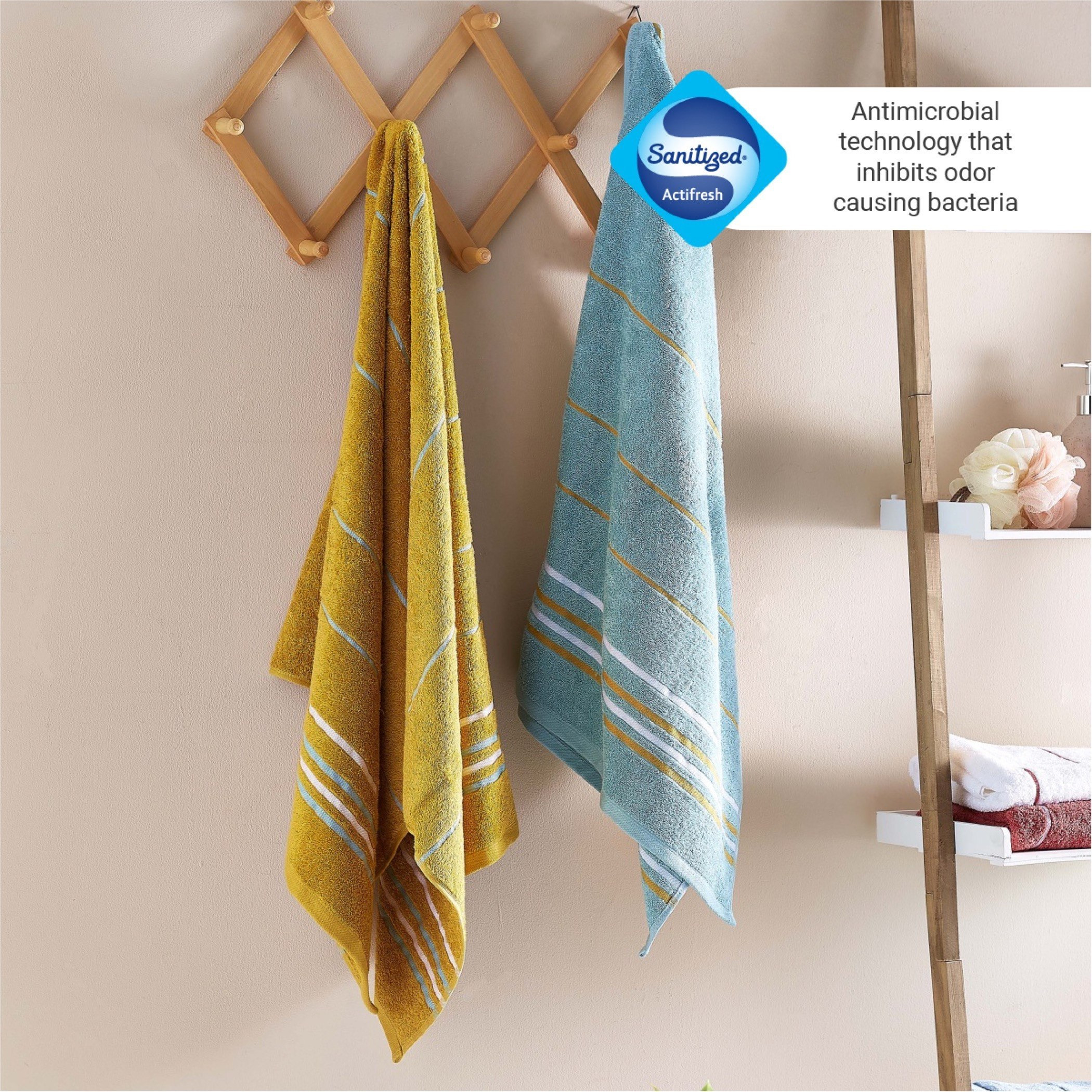 طقم مناشف حمام من قطعتين من بريستول - 65x135 سم-hbxbathroom-bathroomtextiles-image-1