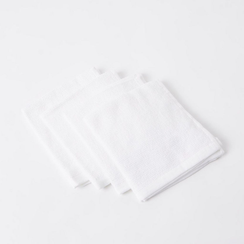 Atlanta 4-Piece Face Towel Set - 30x30 cm-Bathroom Textiles-image-3
