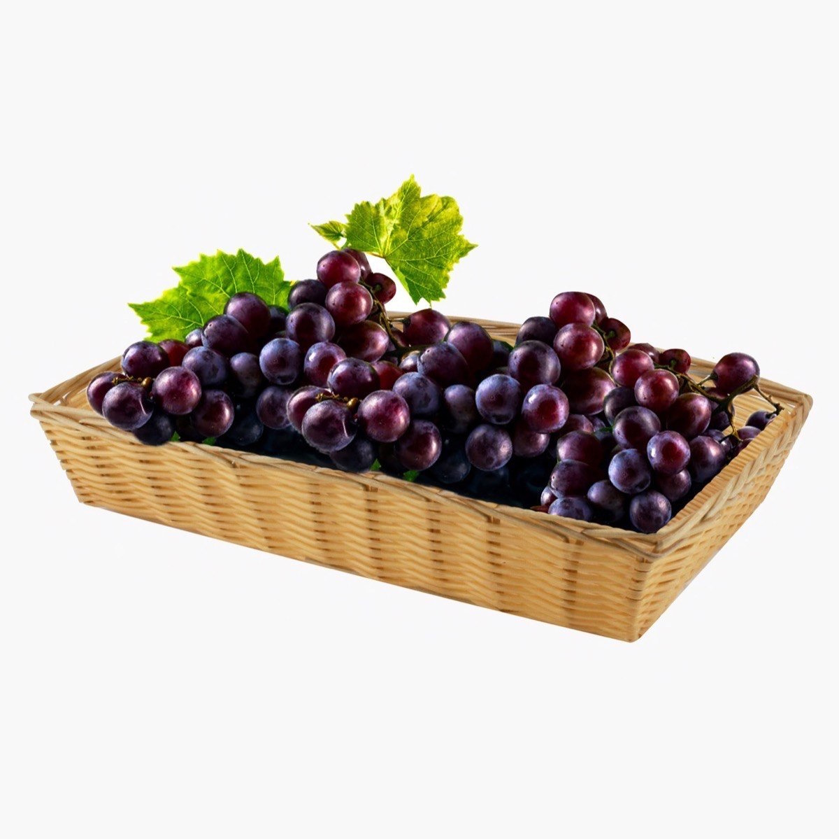 سلة مستطيلة منسوجة من فيست - 30x22 سم-hbxhomeware-hbxkitchen-image-1