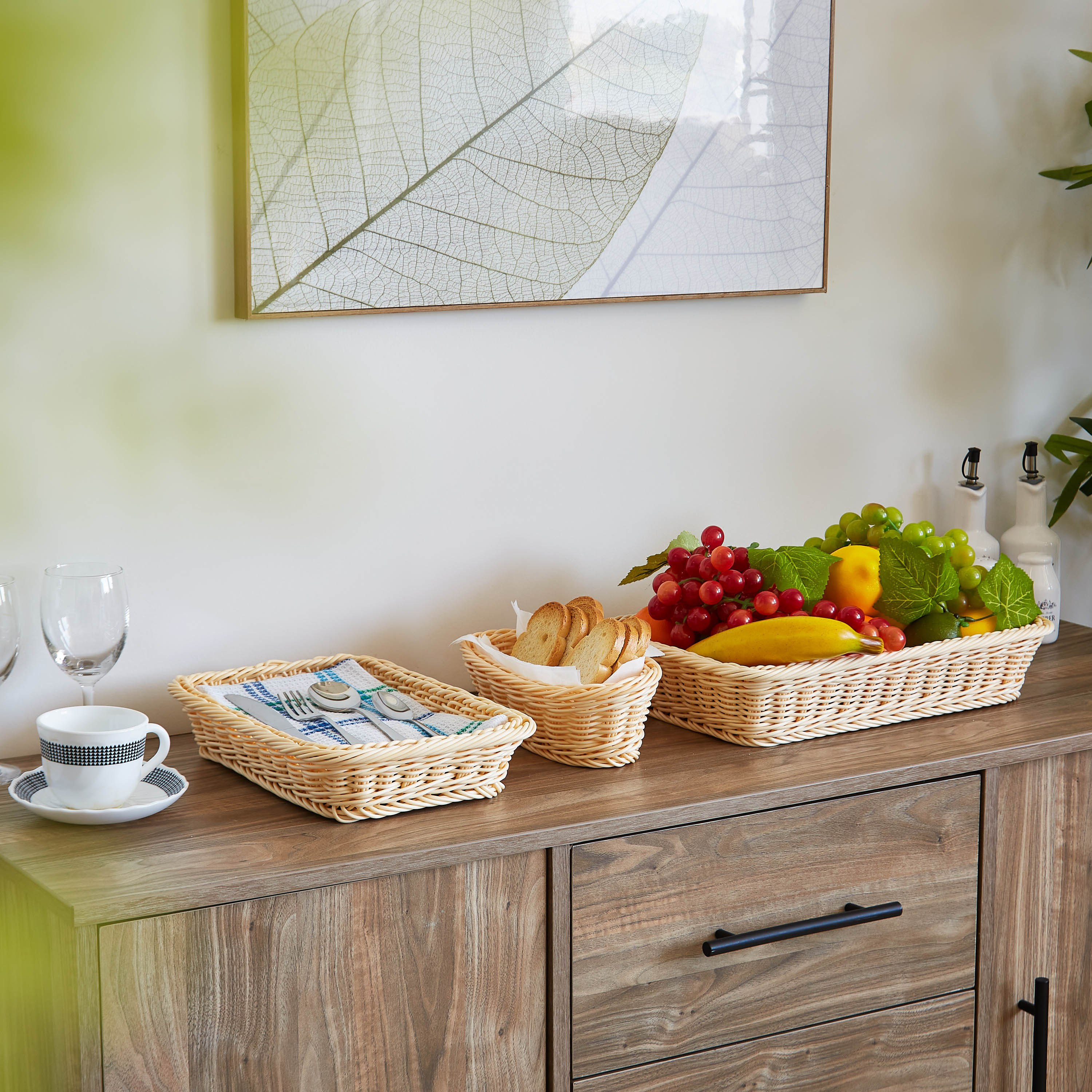 Feast Weave Rectangular Basket - 37x26 cm-hbxhomeware-hbxkitchen-image-4