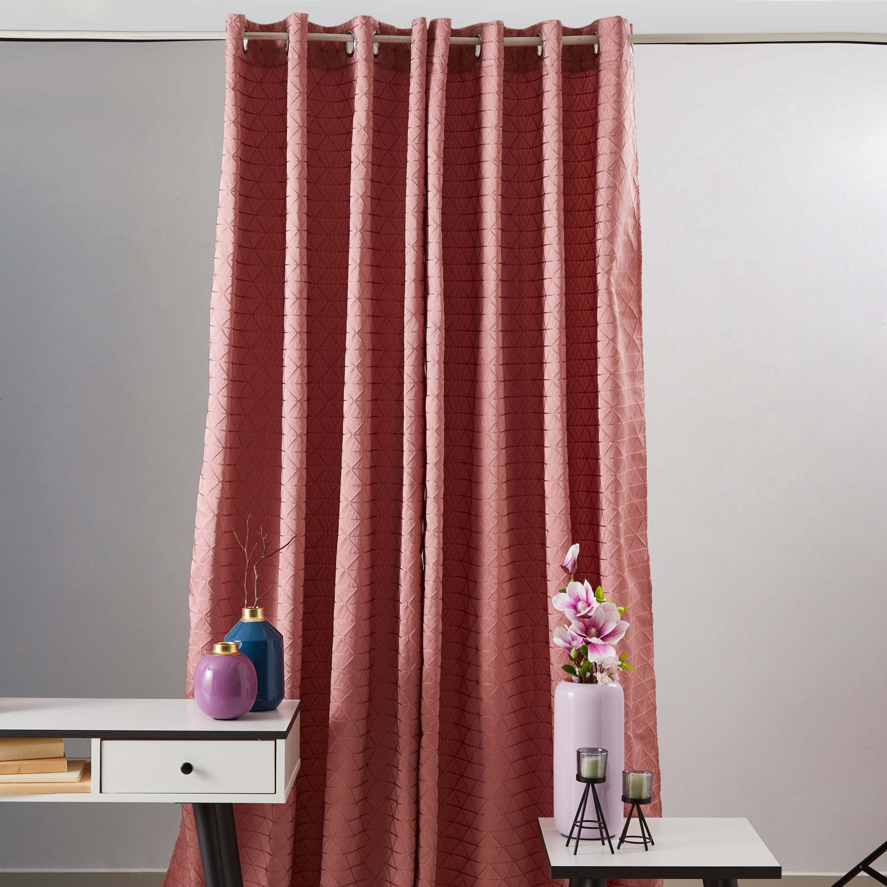 Trevor 2-Piece Jacquard Curtain Set - 137x300 cm-hbxhomeware-hbxdecorandfurnishings-image-1
