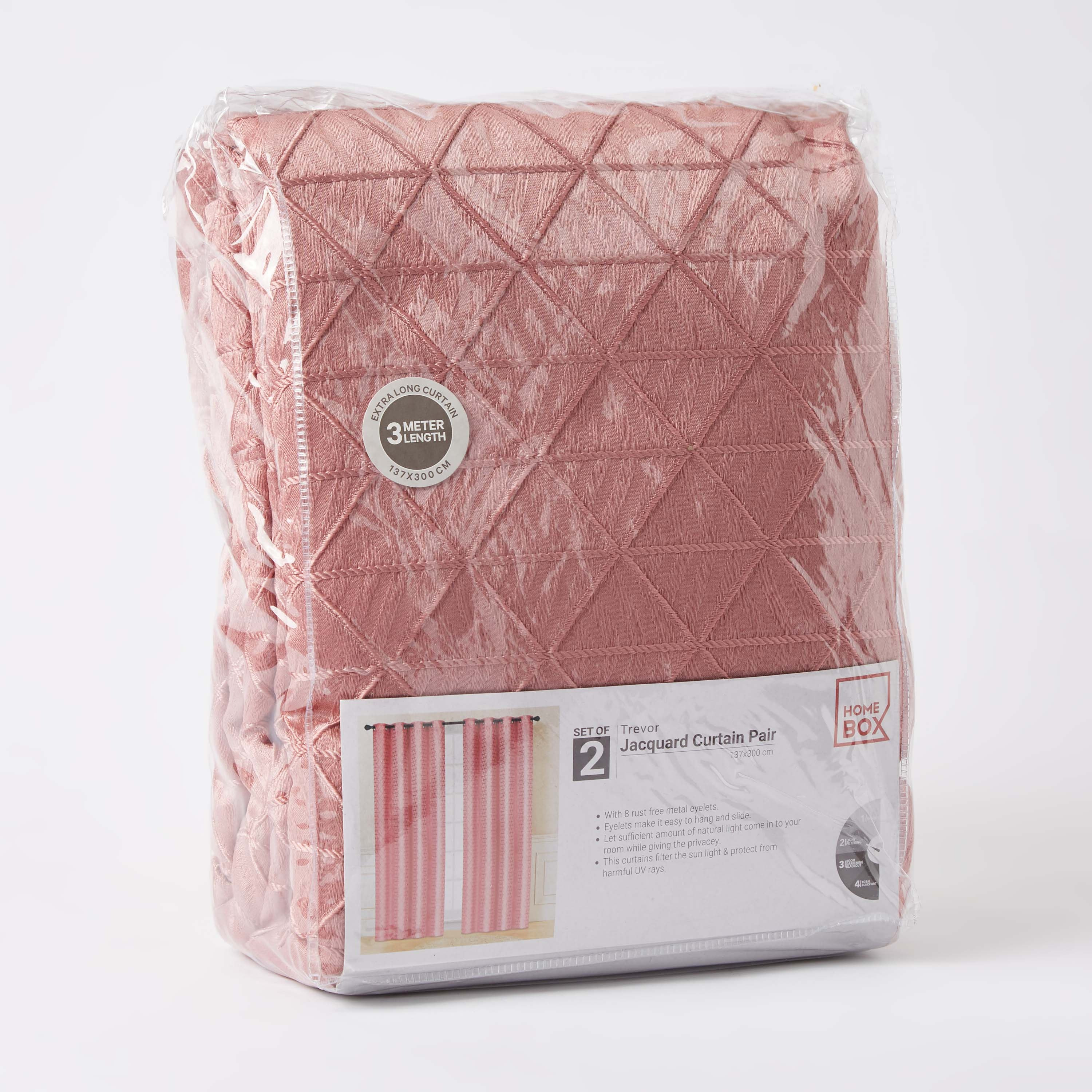 Trevor 2-Piece Jacquard Curtain Set - 137x300 cm-hbxhomeware-hbxdecorandfurnishings-image-4