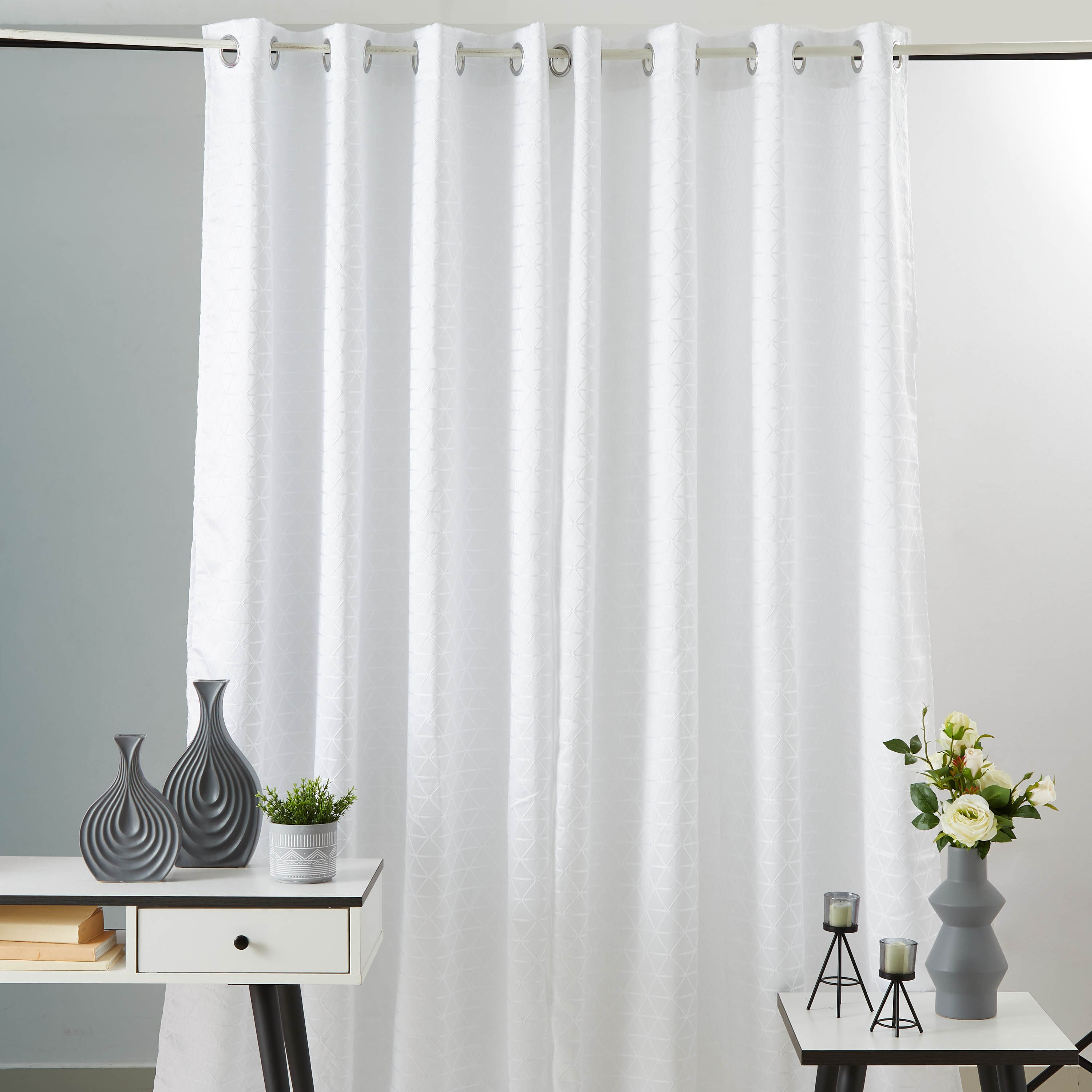 Trevor 2-Piece Jacquard Curtain Set - 137x300 cm-hbxhomeware-hbxdecorandfurnishings-image-1