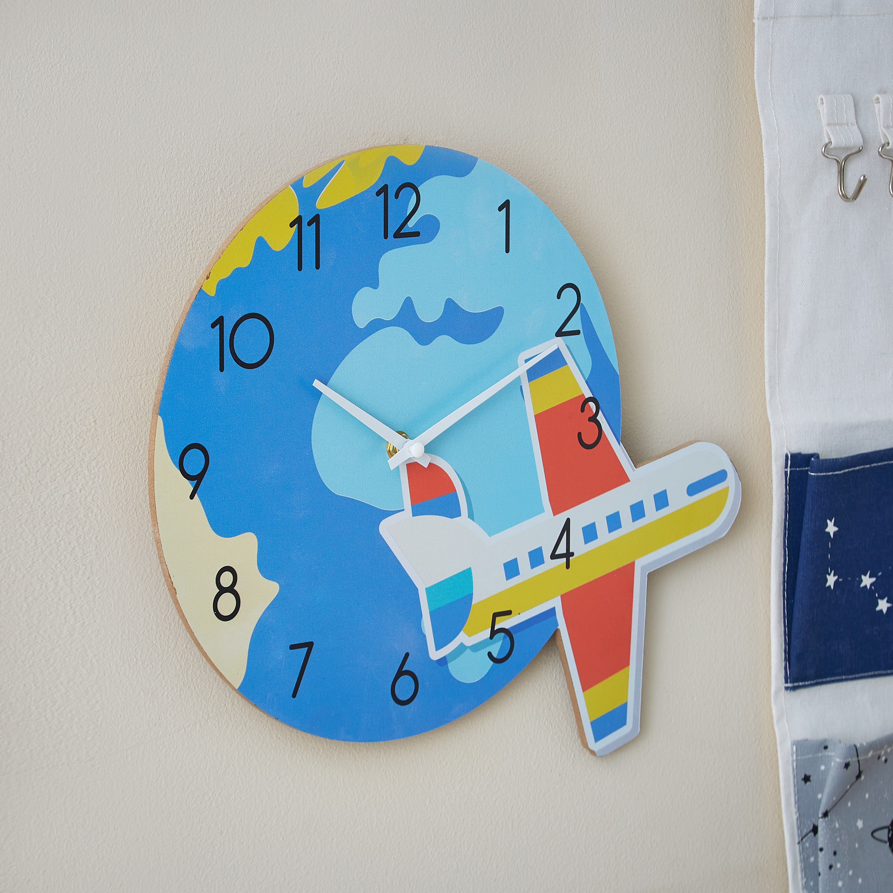 Globe Shaped Wall Clock-hbxhomeware-hbxkidsandyouth-image-1