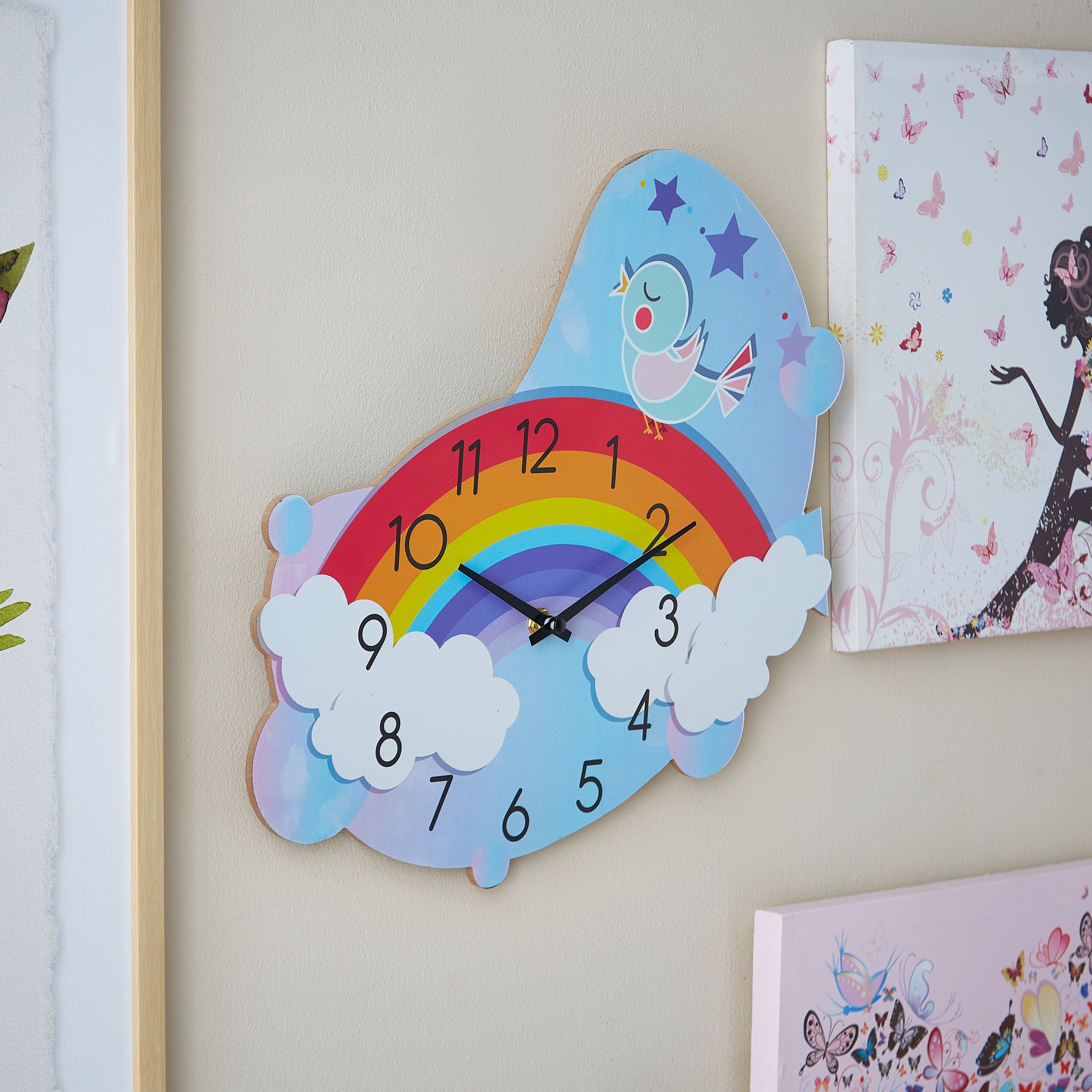 ساعة حائط على شكل قوس قزح-hbxhomeware-hbxkidsandyouth-image-1