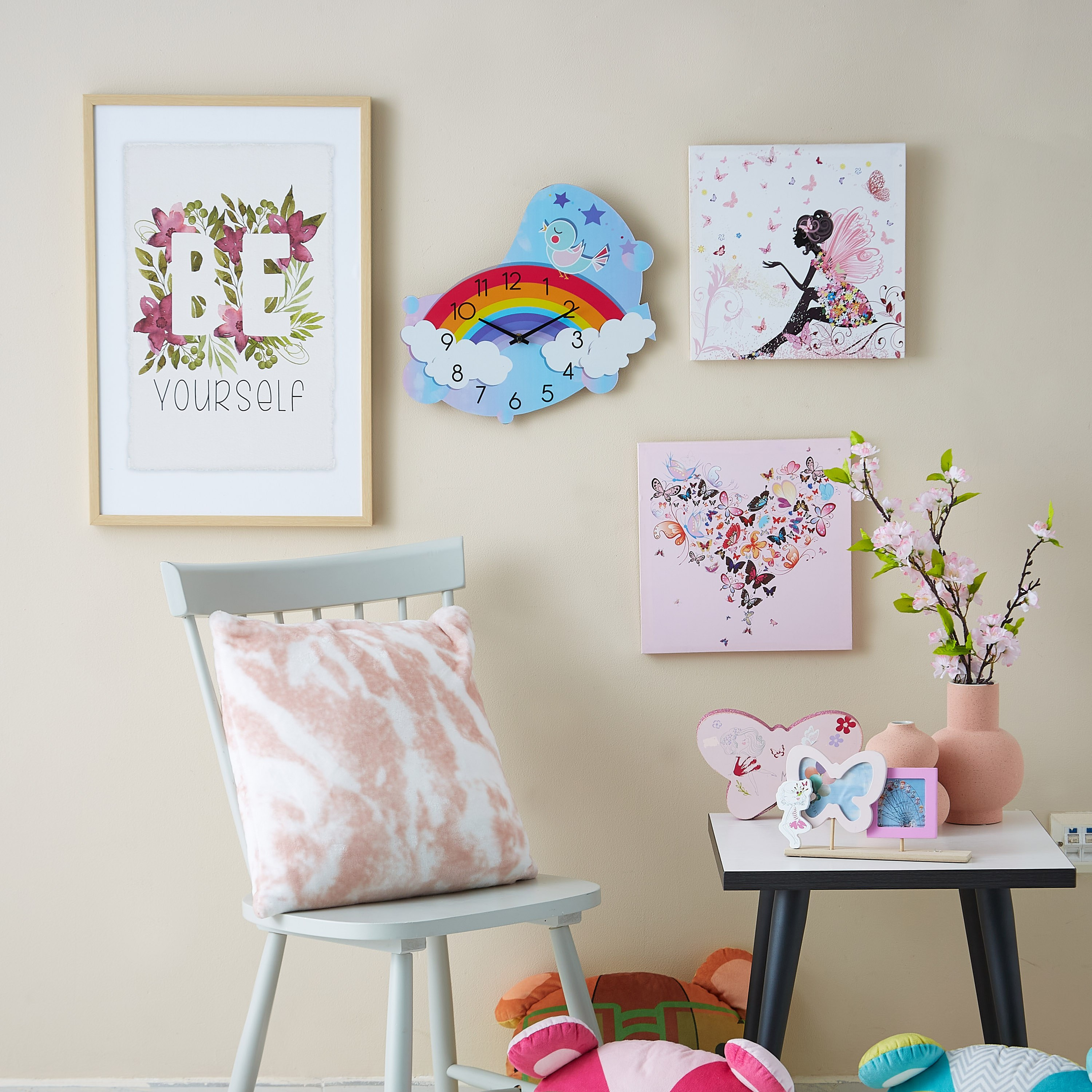 ساعة حائط على شكل قوس قزح-hbxhomeware-hbxkidsandyouth-image-4