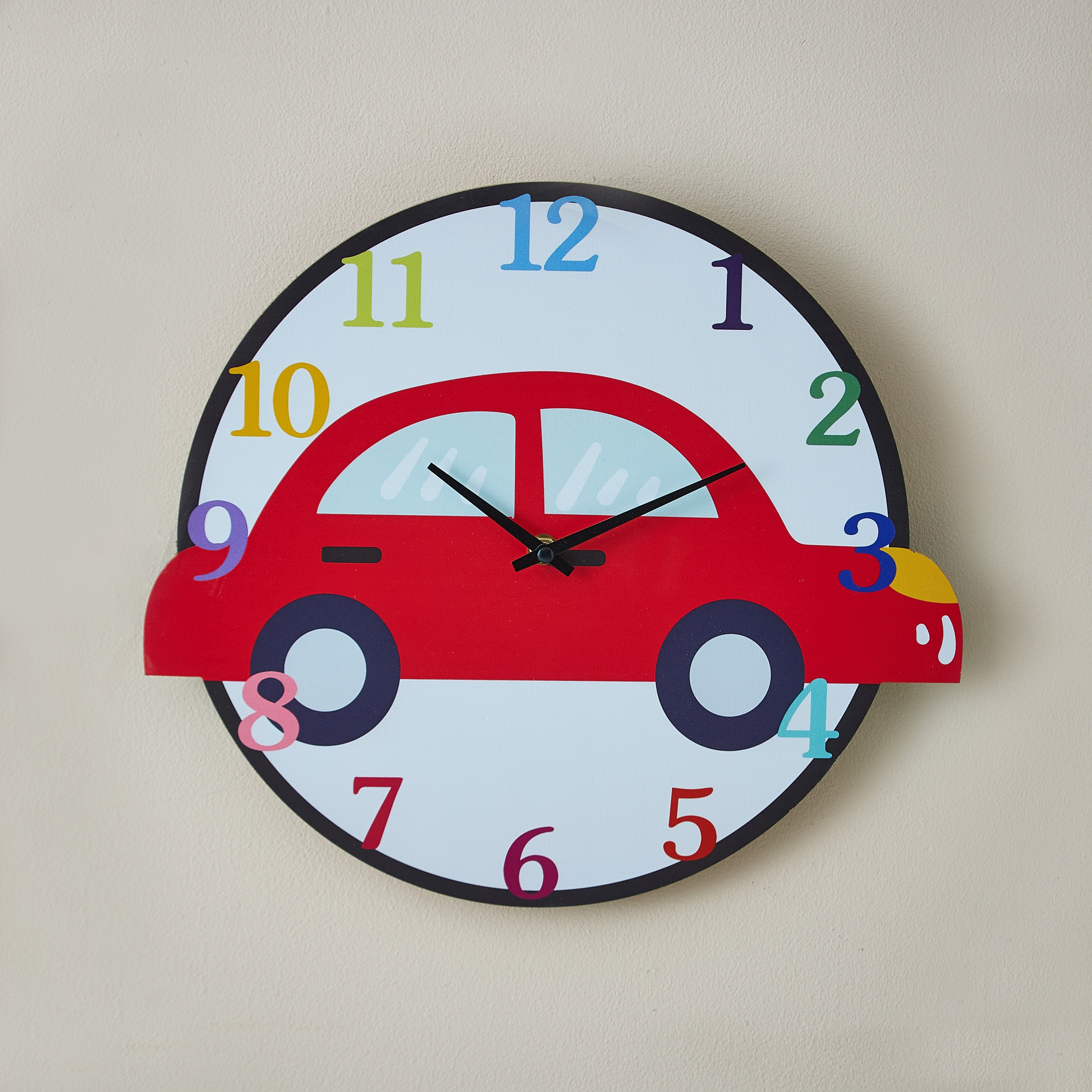 Epoch Car Shaped MDF Wall Clock-hbxhomeware-hbxkidsandyouth-image-2