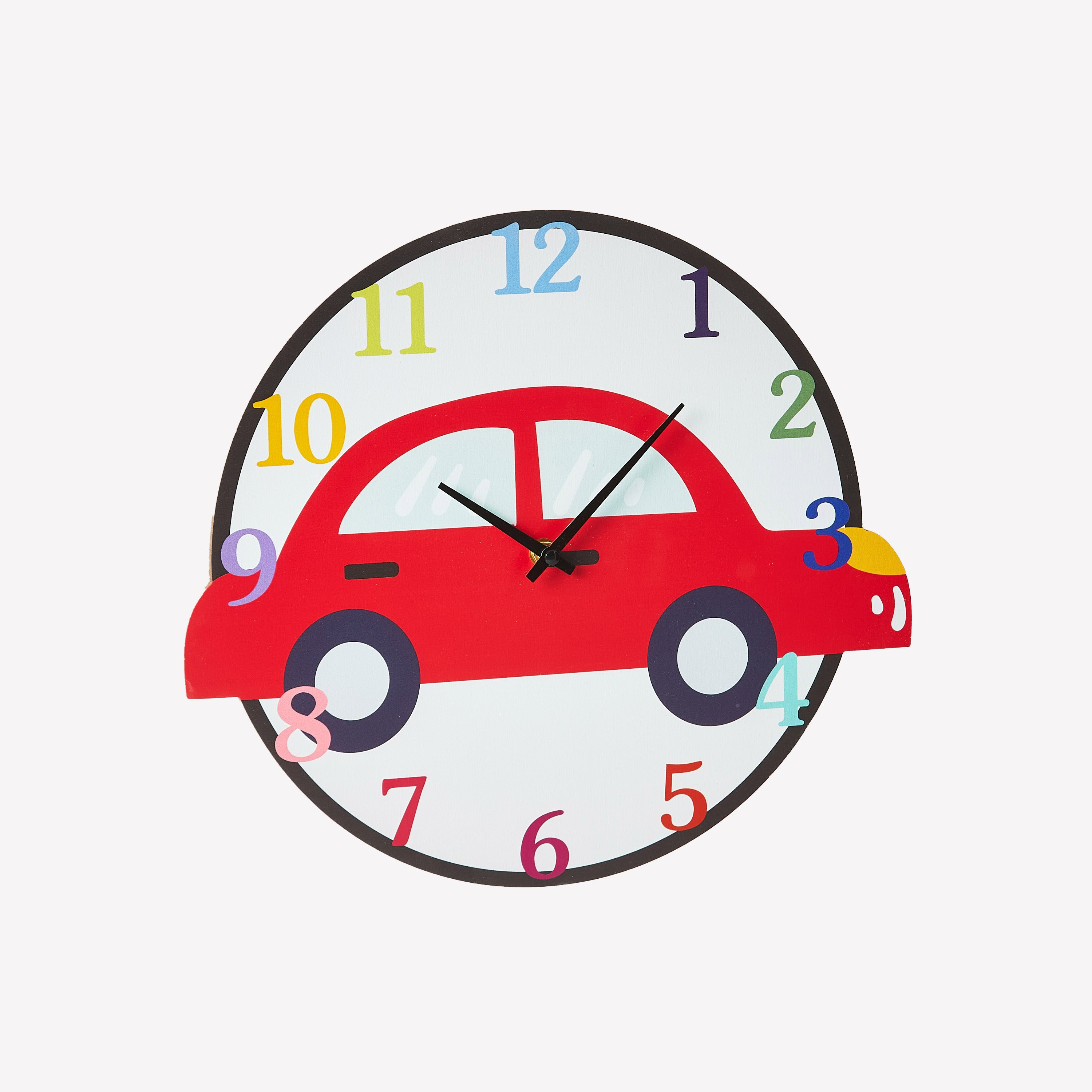 Epoch Car Shaped MDF Wall Clock-hbxhomeware-hbxkidsandyouth-image-5