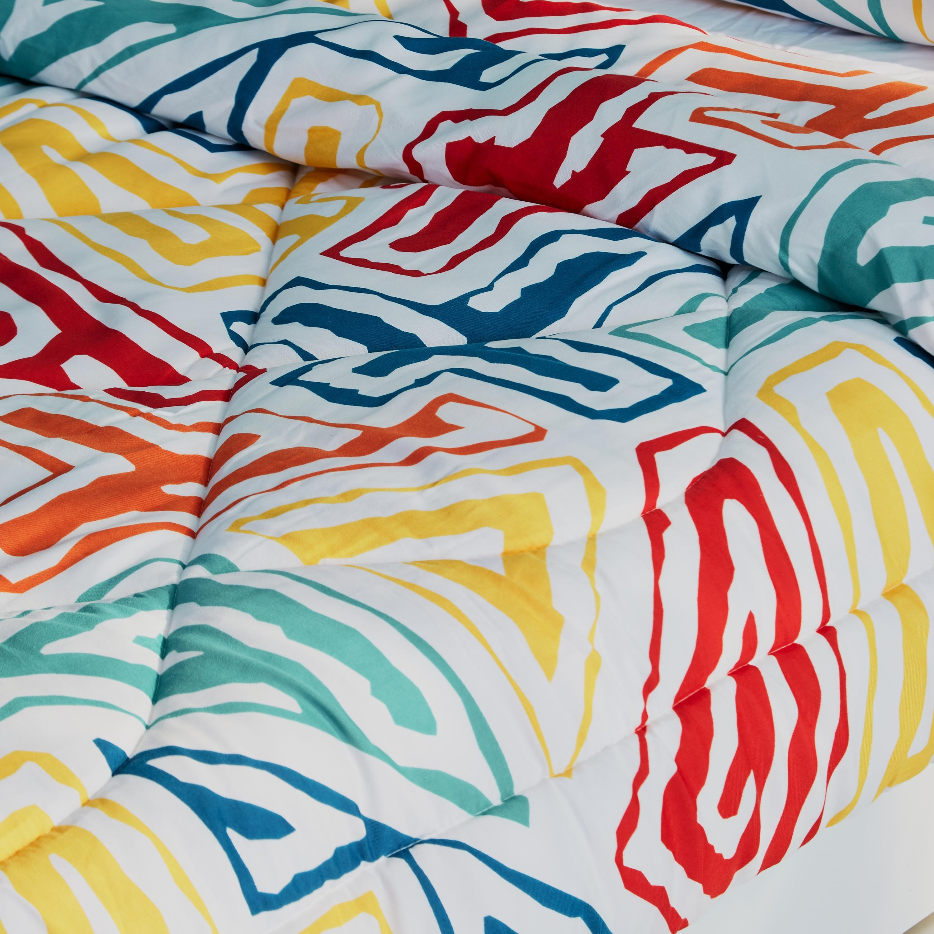 طقم لحاف فردي بطبعات قطعتين من إنتاليو جيو - 135x220 سم-hbxhomeware-hbxkidsandyouth-image-4