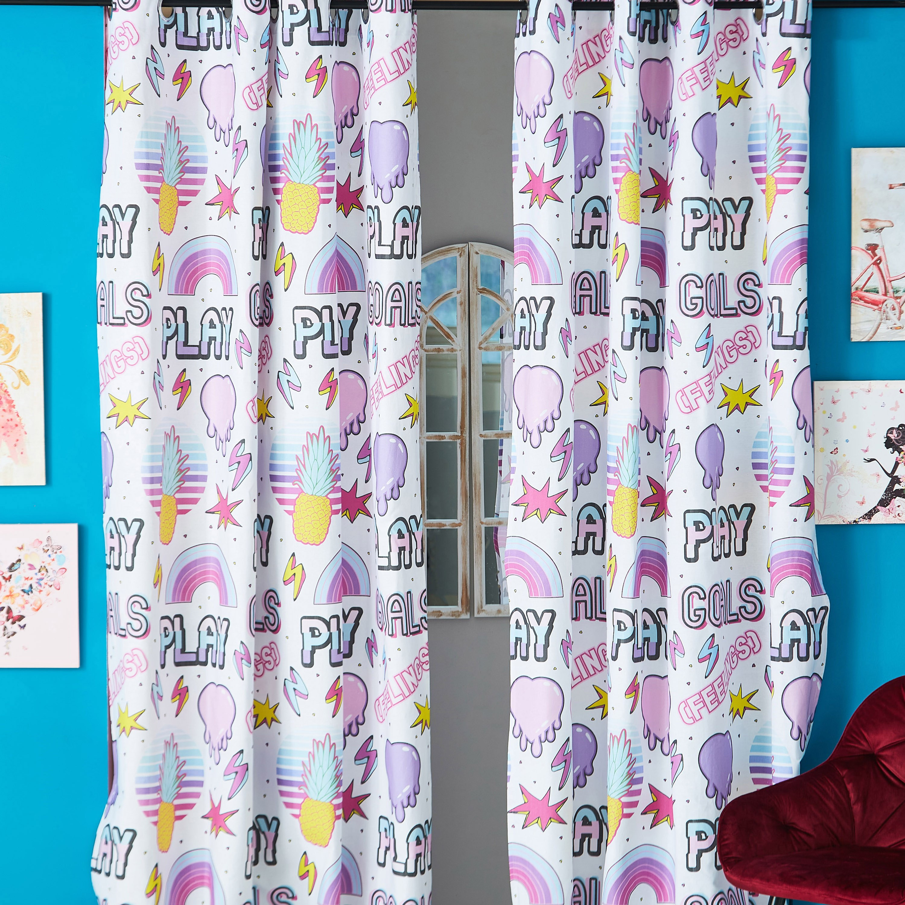 طقم ستائر من قطعتين بلاي جول من موديش- 140x240 سم-hbxhomeware-hbxkidsandyouth-image-1