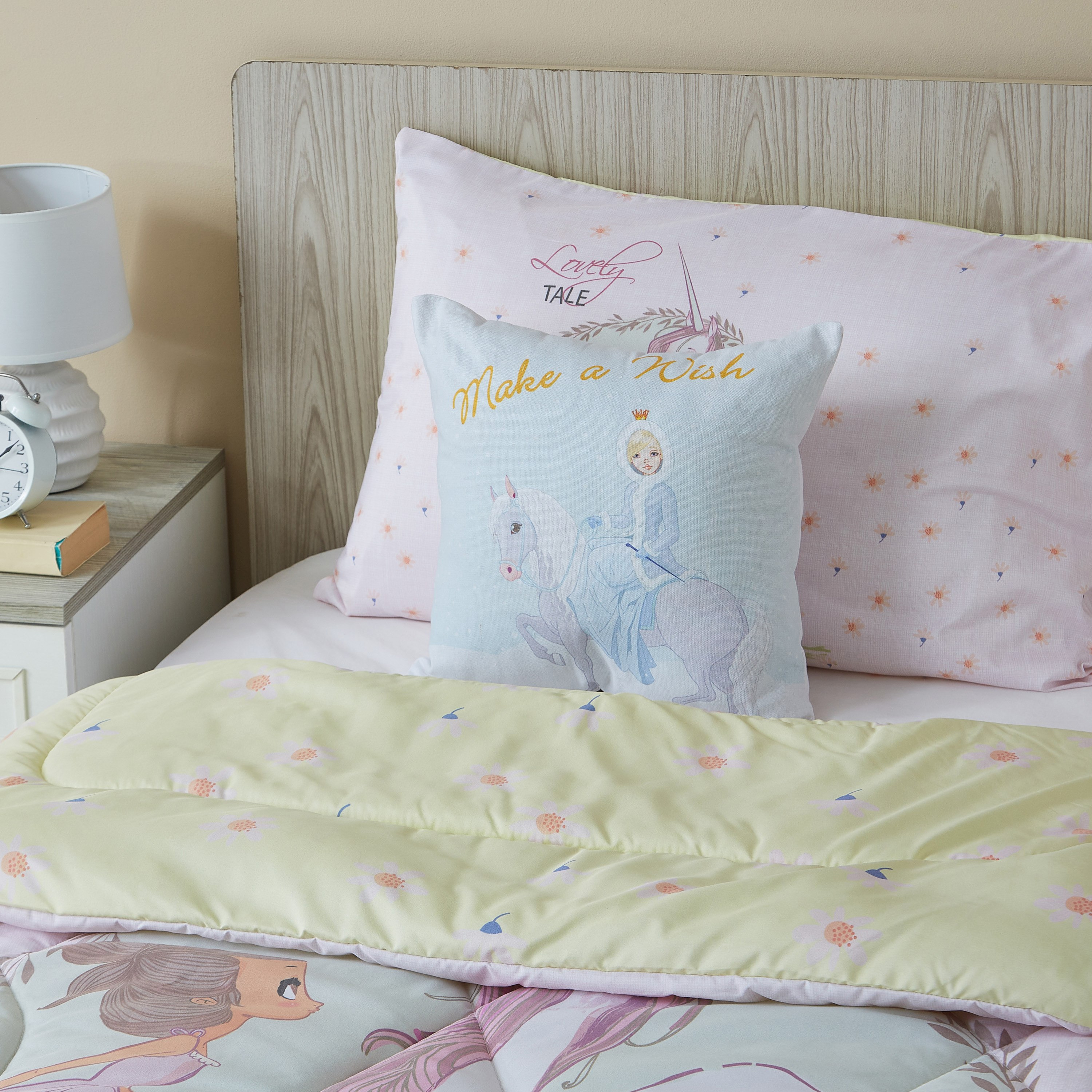 Modish Princess Digital Printed Cushion - 40x40 cm-hbxhomeware-hbxkidsandyouth-image-3