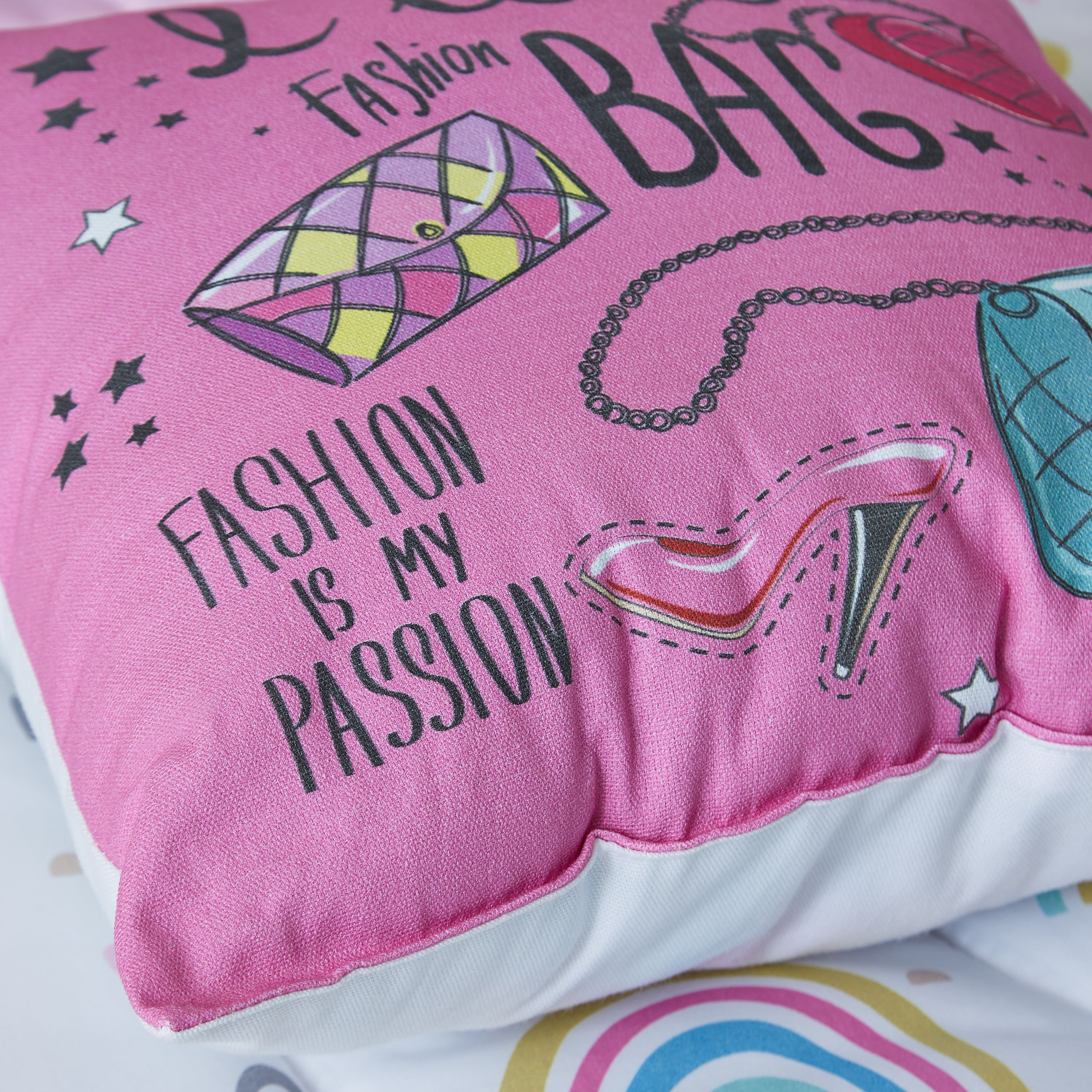Modish Fashion Digital Printed Cushion - 40x40 cm-hbxhomeware-hbxkidsandyouth-image-2