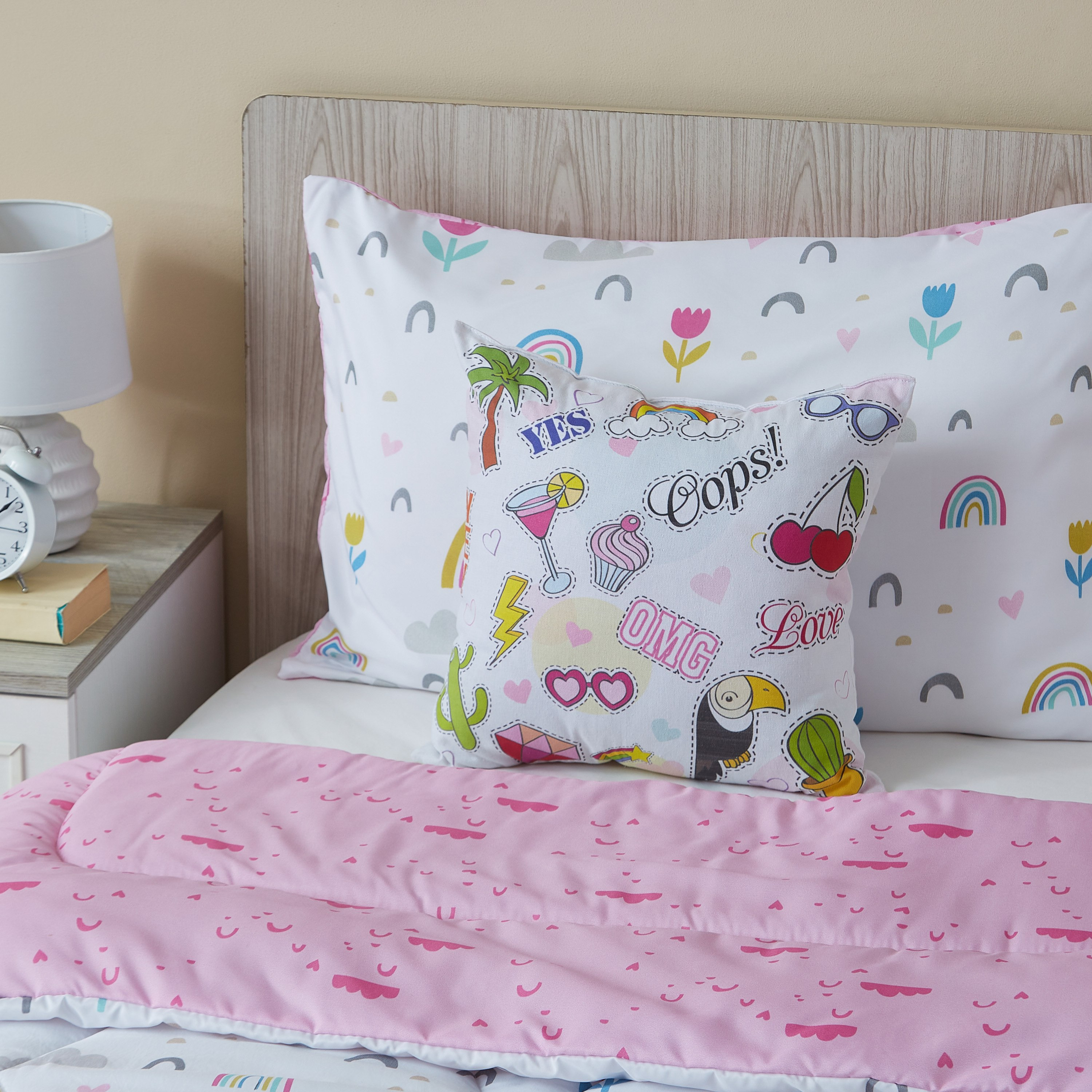 وسادة بطبعات رقميّة تروبيكال من موديش- 40x40 سم-hbxhomeware-hbxkidsandyouth-image-3
