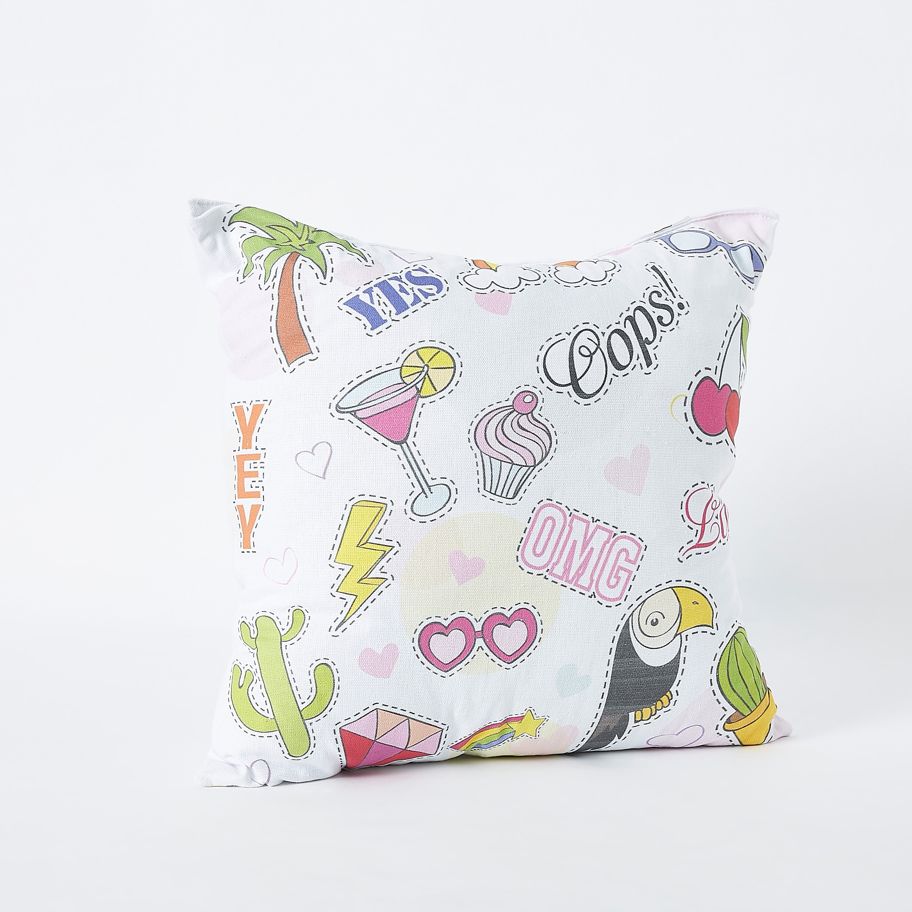 وسادة بطبعات رقميّة تروبيكال من موديش- 40x40 سم-hbxhomeware-hbxkidsandyouth-image-4