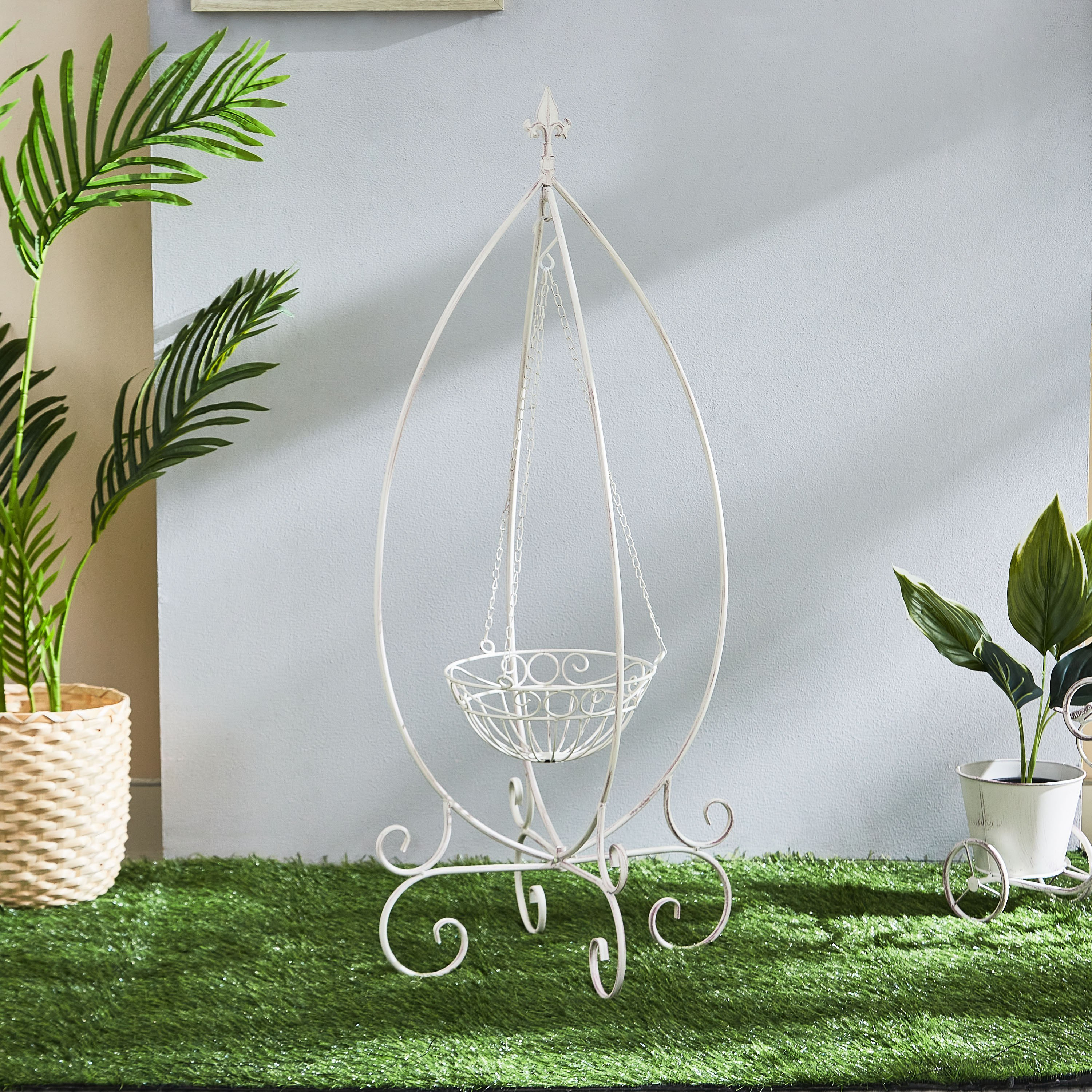 حامل نباتات معدني -  فيستا - 32×32×103 سم-hbxhomeware-hbxdecorandfurnishings-image-2