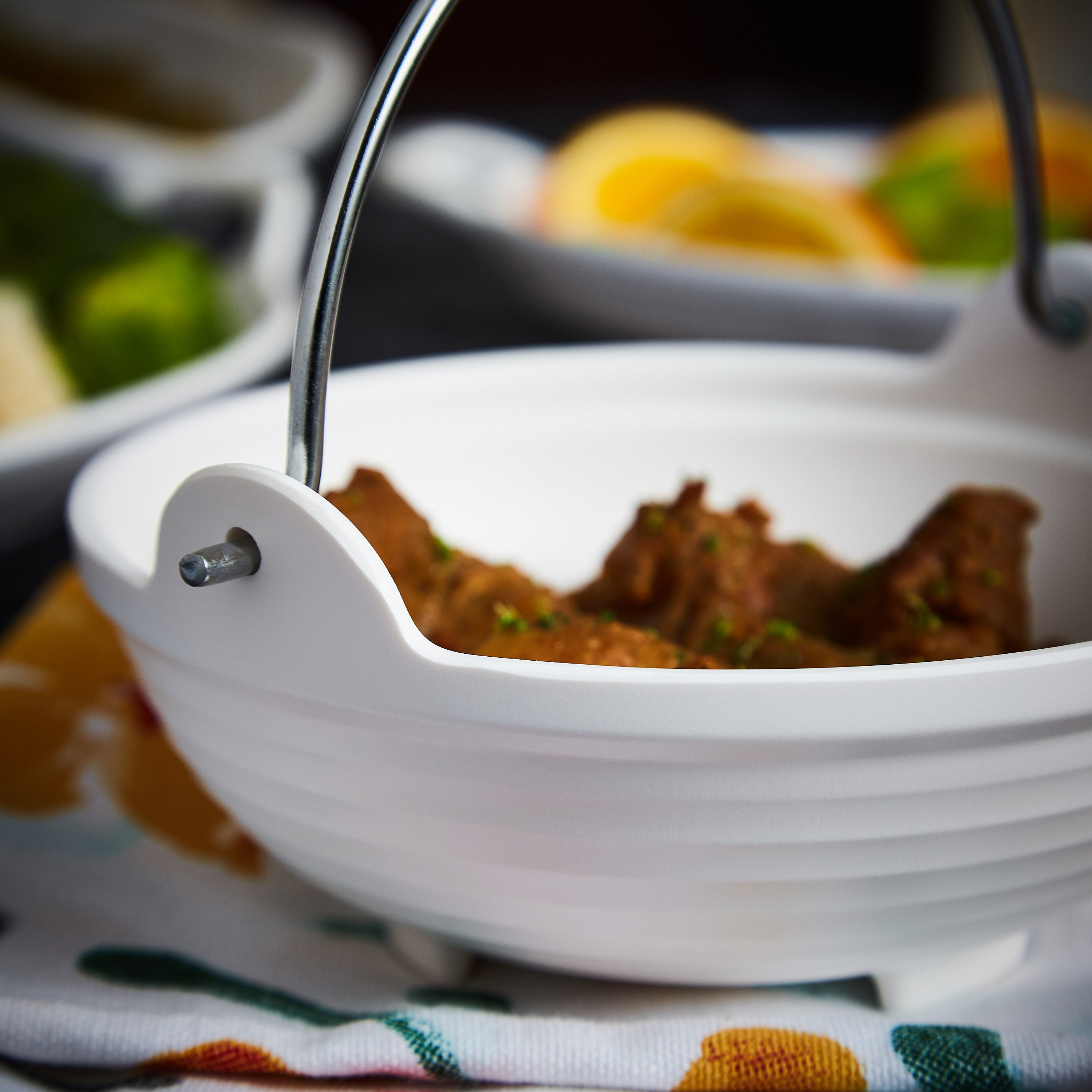 وعاء تقديم على شكل ووك مع مقبض من كلاسيك - 15 سم-hbxhomeware-hbxkitchen-image-3
