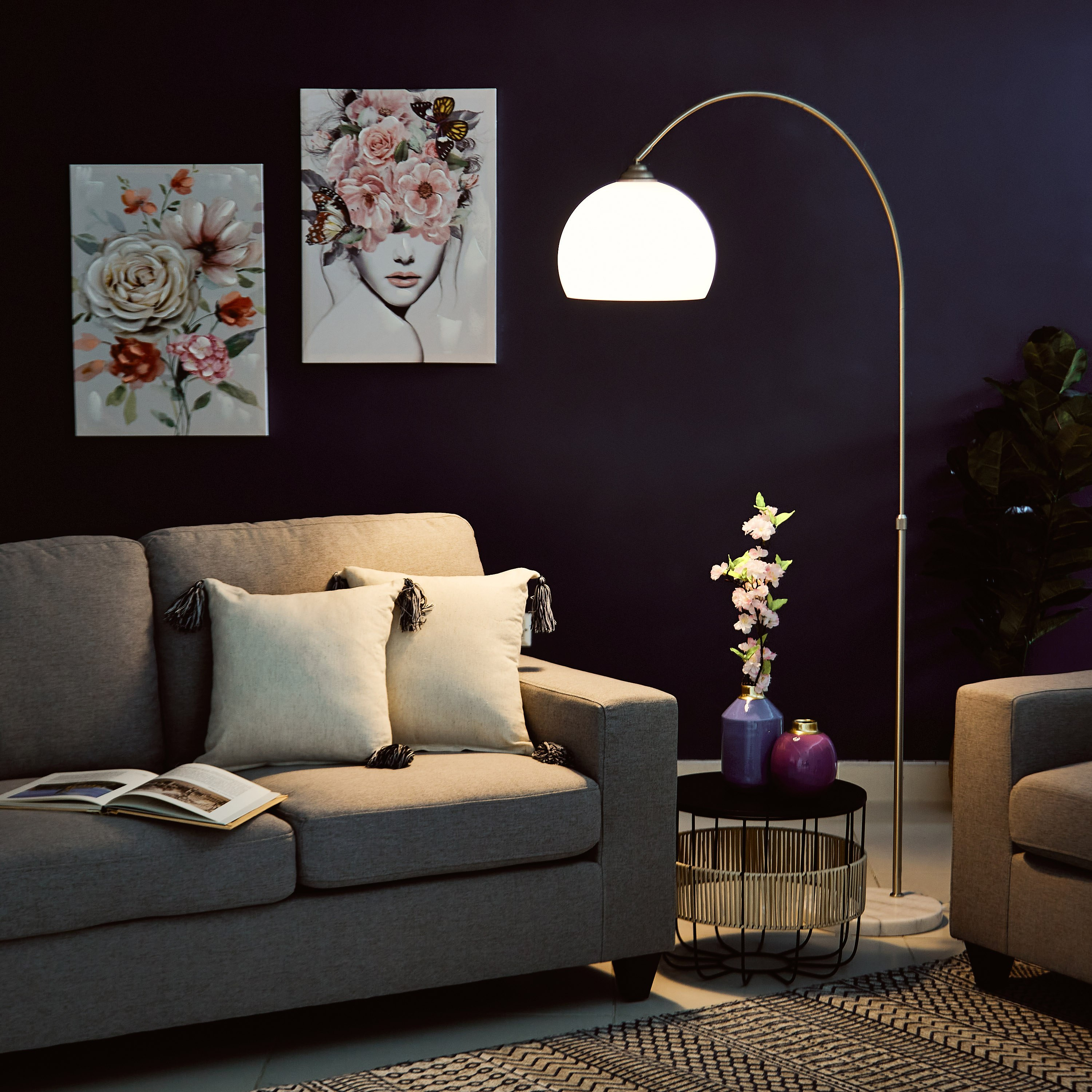 برواز صورة باقة زهور كانفاس بارزة الملمس من إلمر-PROMO_HB_AE_B1G1_250925-image-5