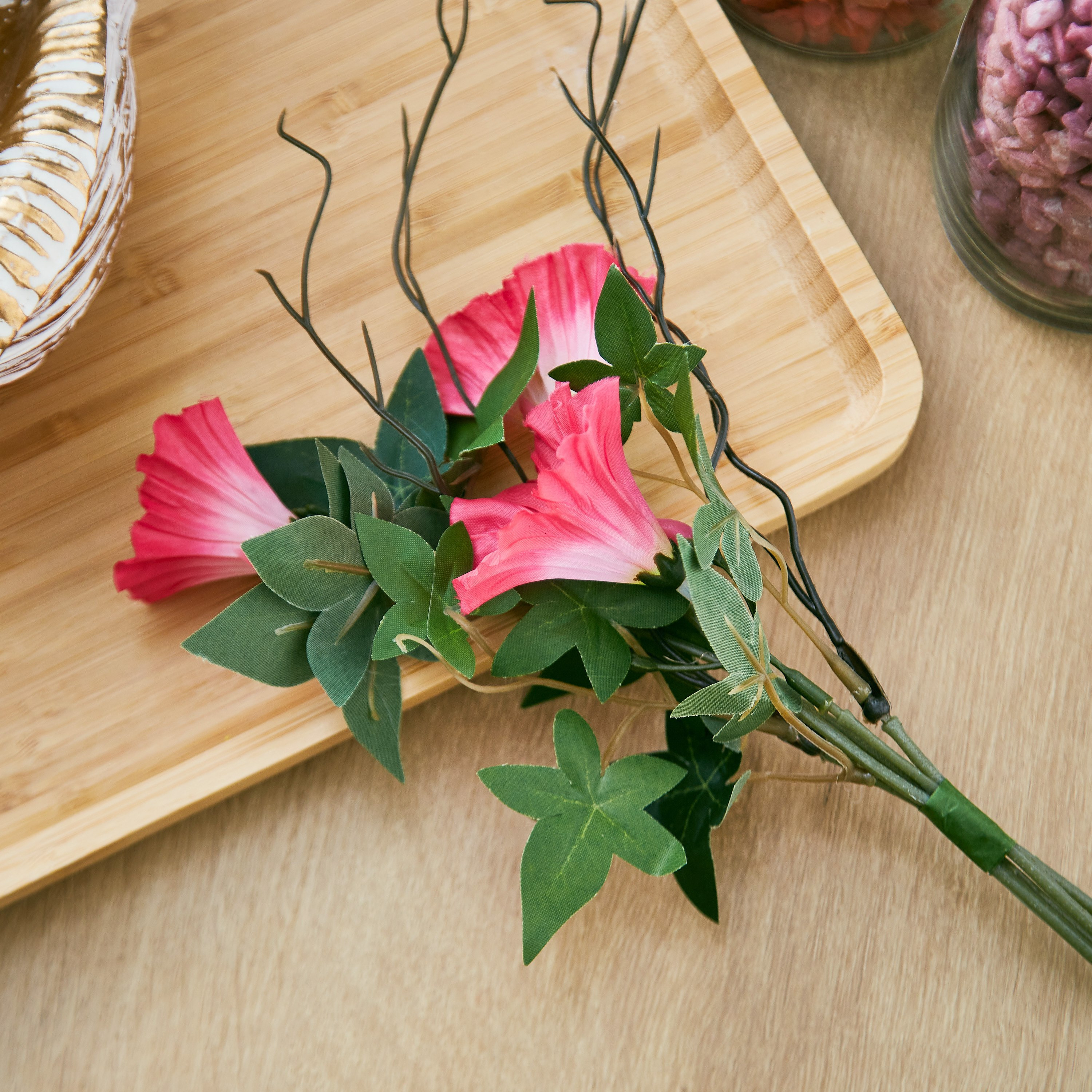 باقة زهور مورنينج جلوري من إيدينك - 35 سم-hbxdecorandfurnishings-homeaccessories-artificialflowersandplants-image-2