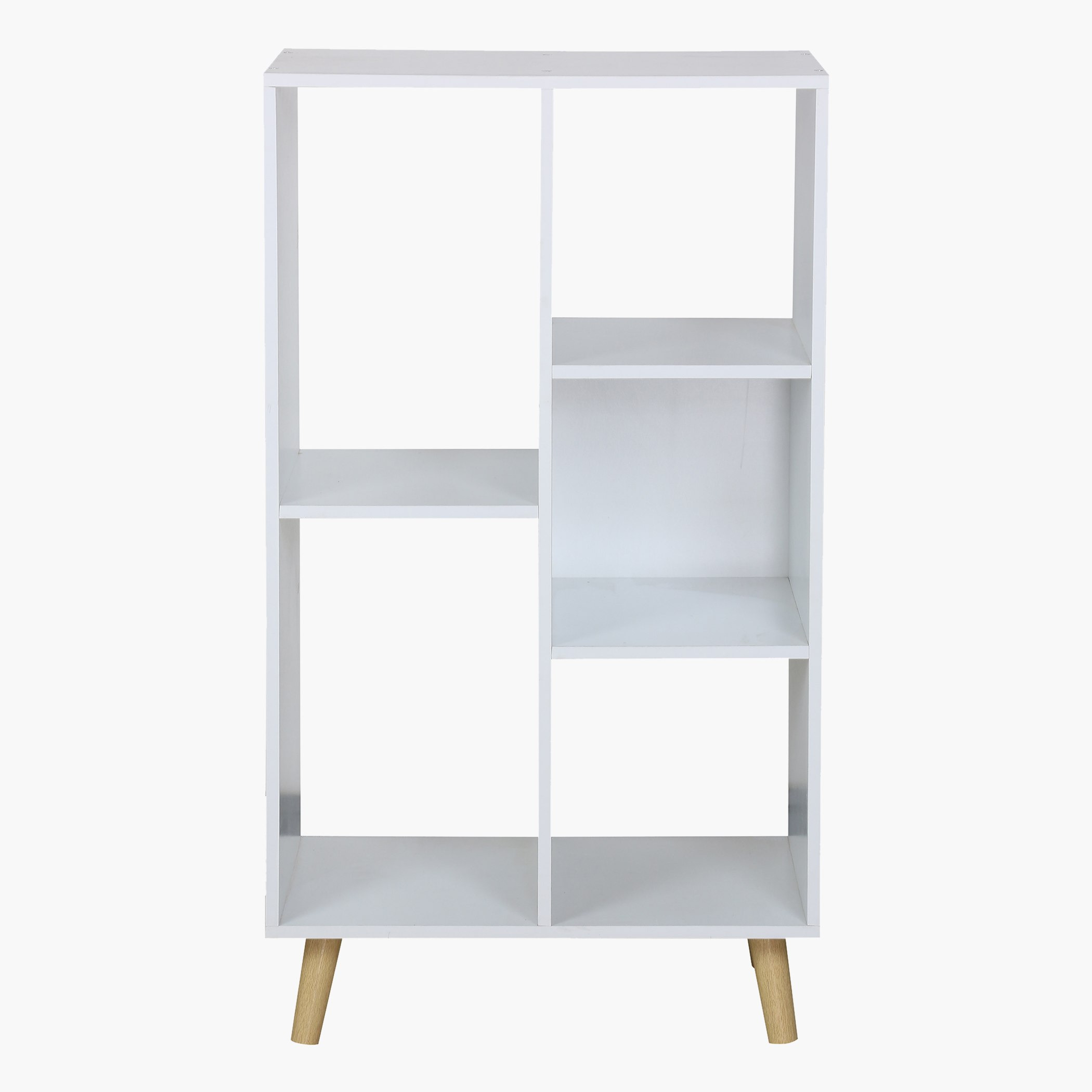 Lean Bookcase with 5 Shelves-hbxfurniture-office-bookcases-image-2