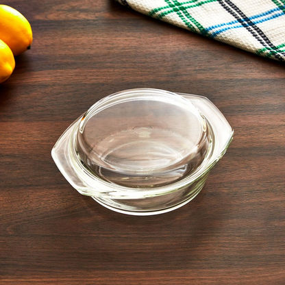 Bakeology Round Baking Dish with Cover - 1 L
