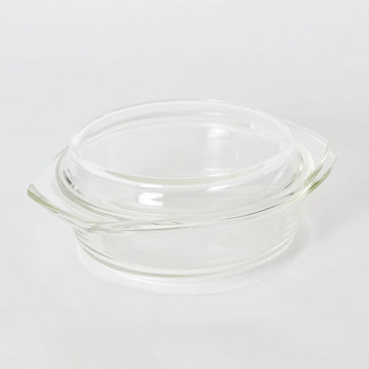 Bakeology Round Baking Dish with Cover - 1 L