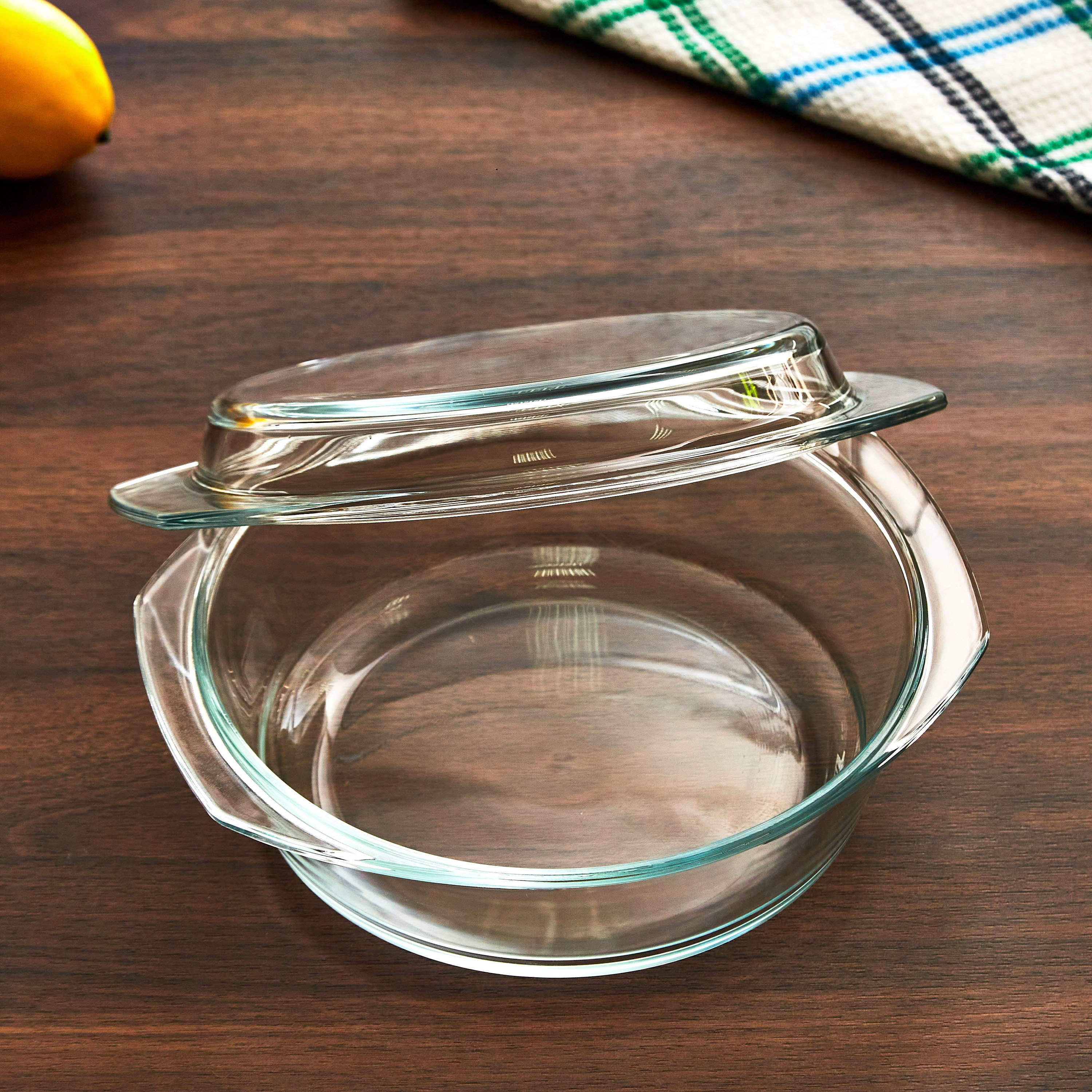 صحن خَبز مستدير بغطاء من بيكولوجي - 2 لتر-hbxkitchen-bakeware-image-2
