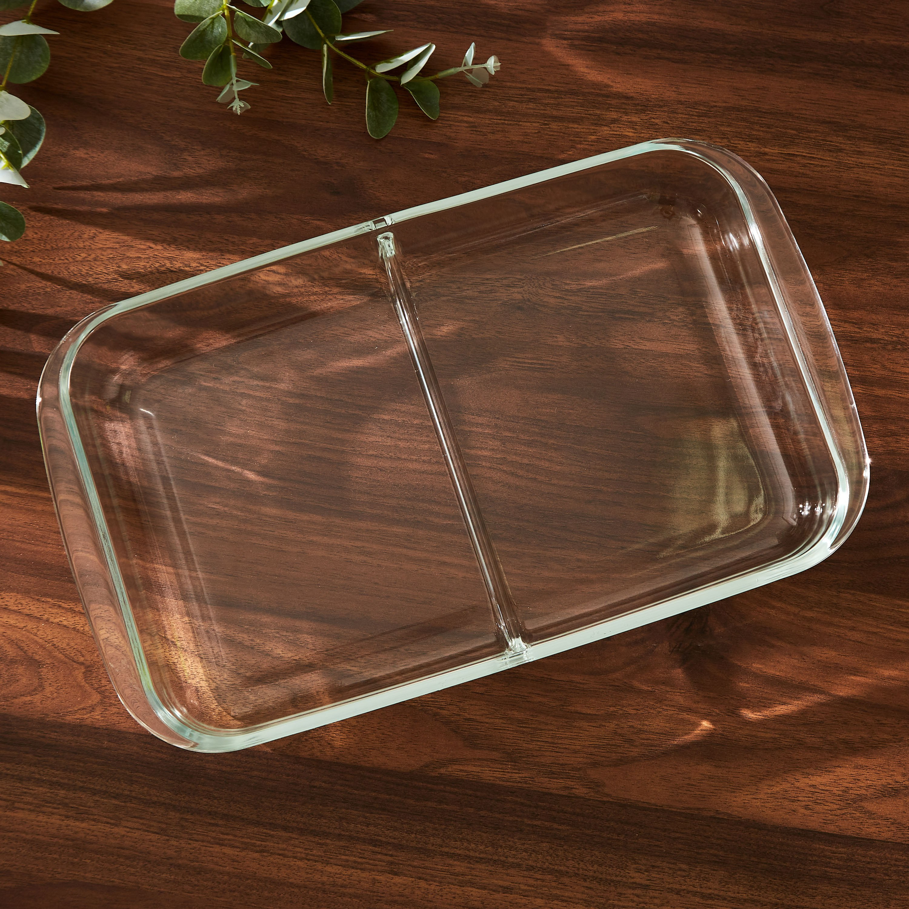 Bakeology 2-Compartment Rectangular Baking Dish - 2.9 L-hbxkitchen-bakeware-image-2